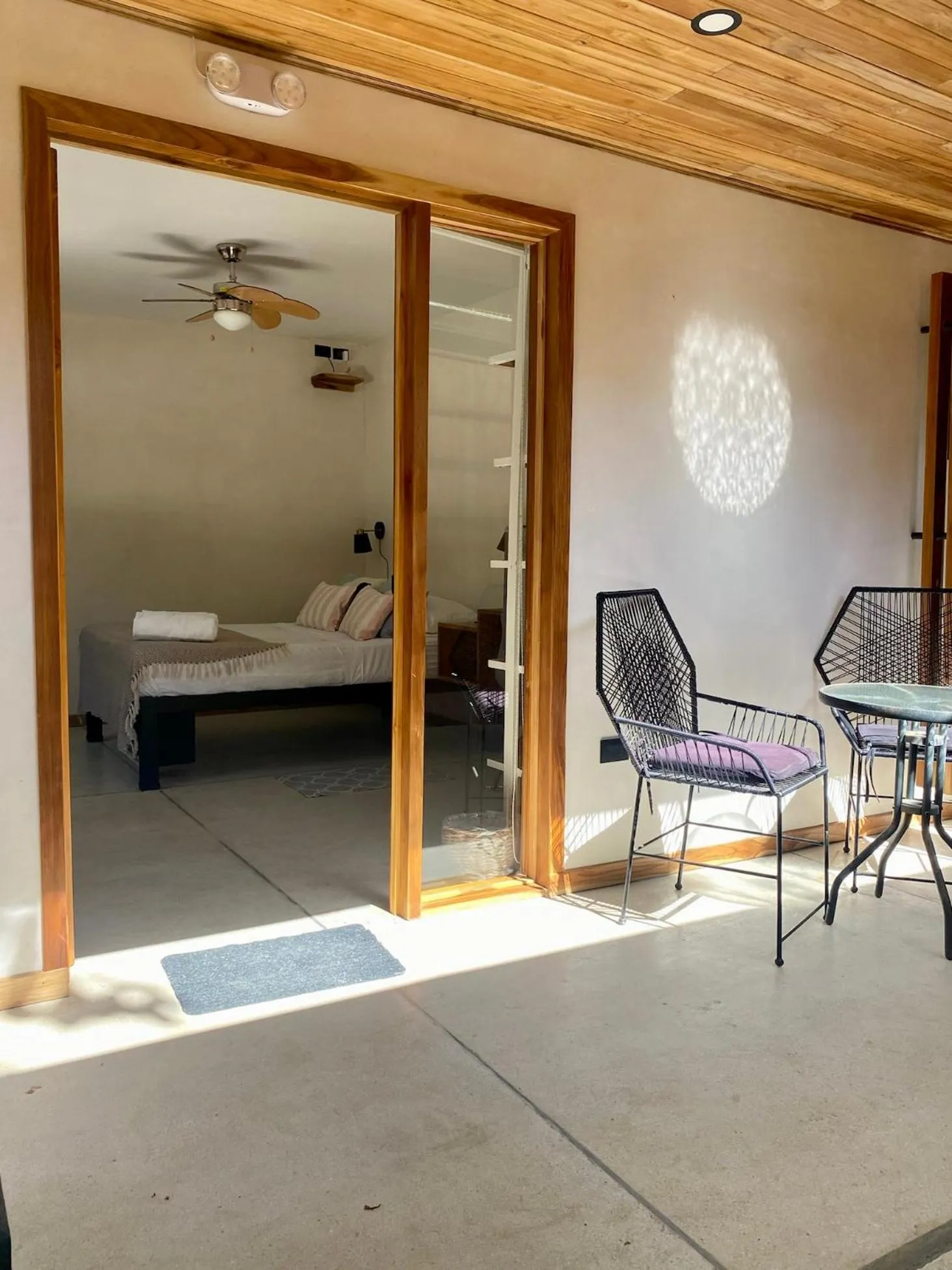 Balcony/Terrace in Believe Surf & Yoga Lodge Santa Teresa