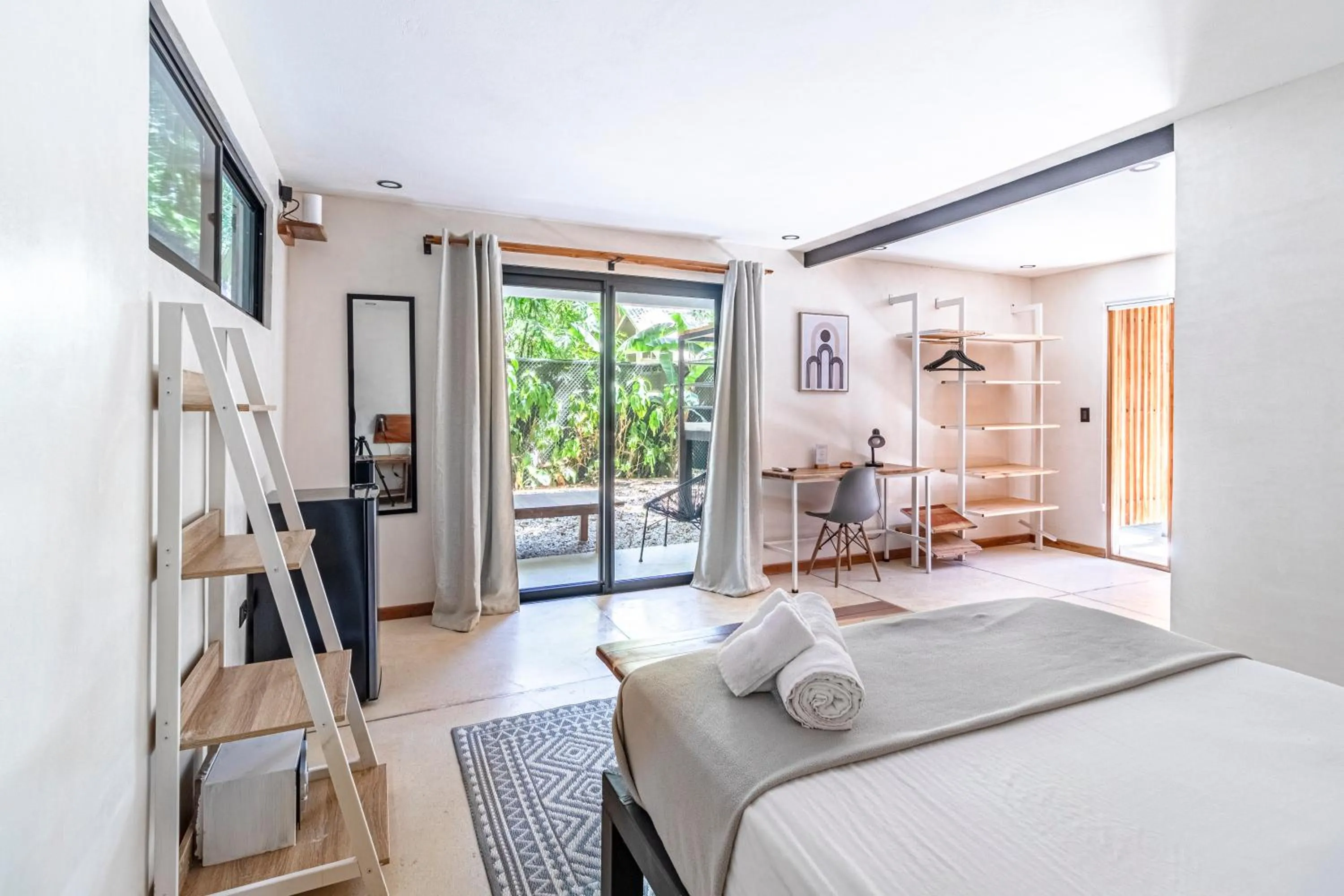 Photo of the whole room, Bed in Believe Surf & Yoga Lodge Santa Teresa