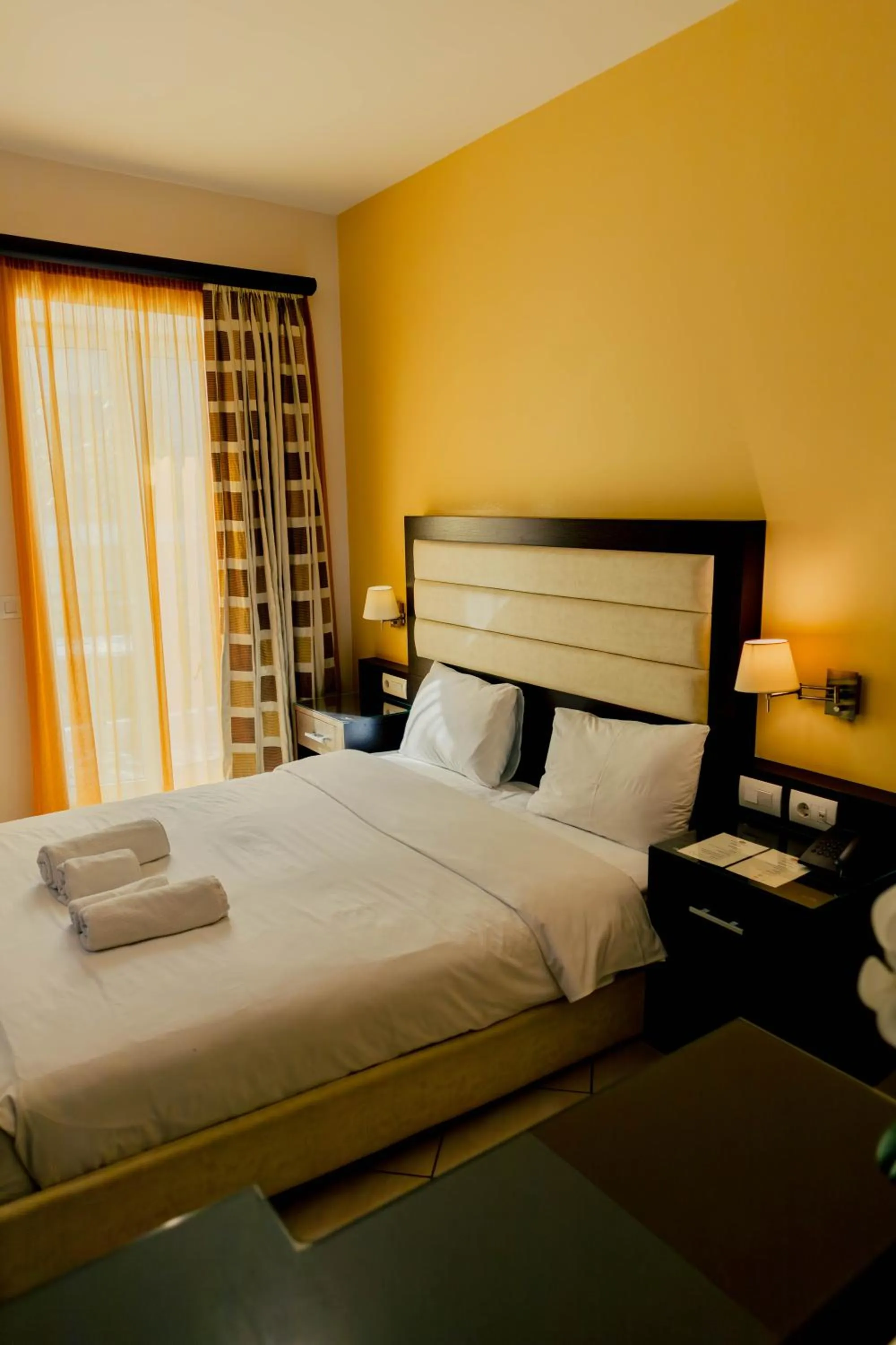 Bedroom, Bed in Hotel Kyani Akti