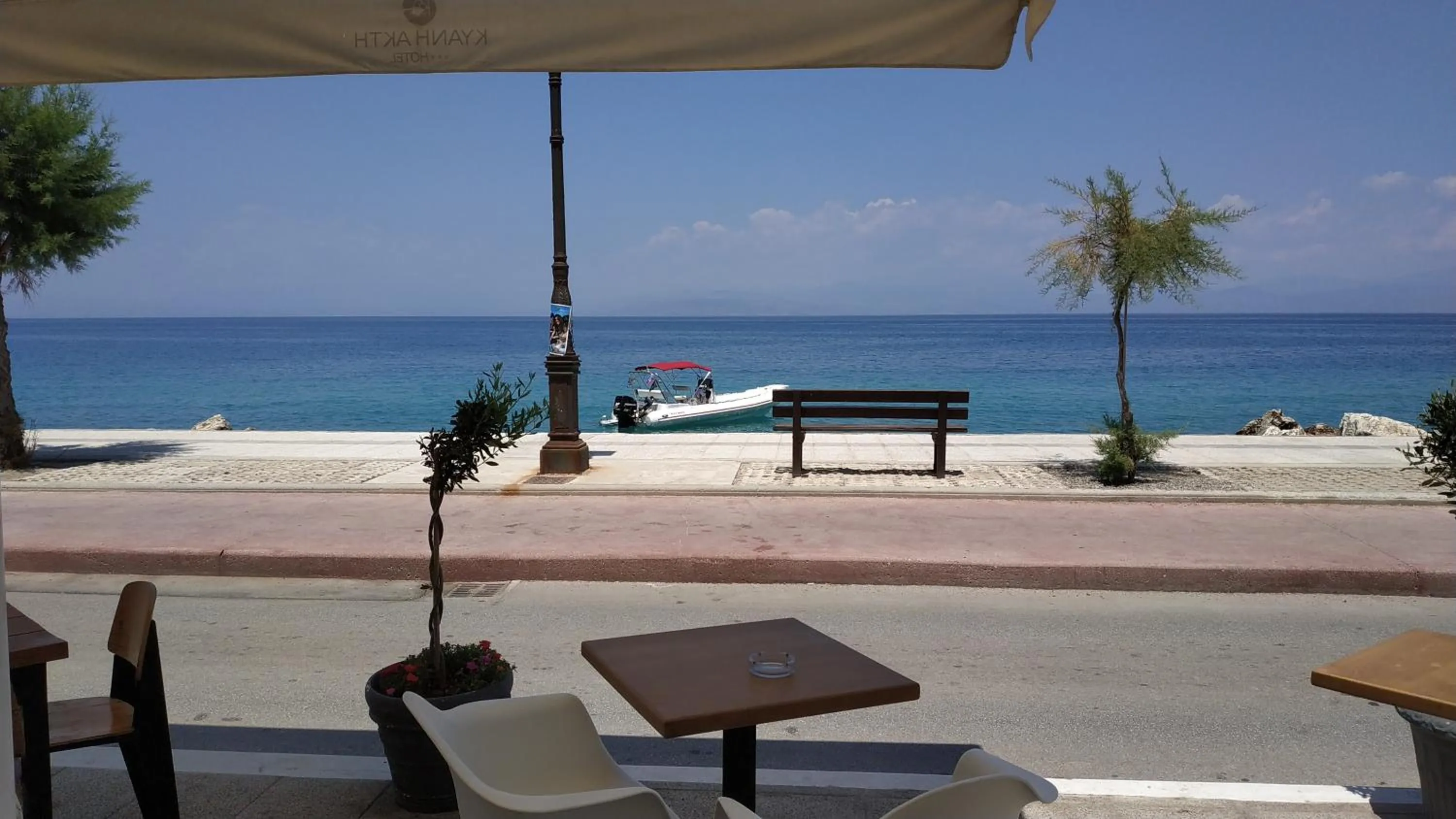 Fishing in Hotel Kyani Akti