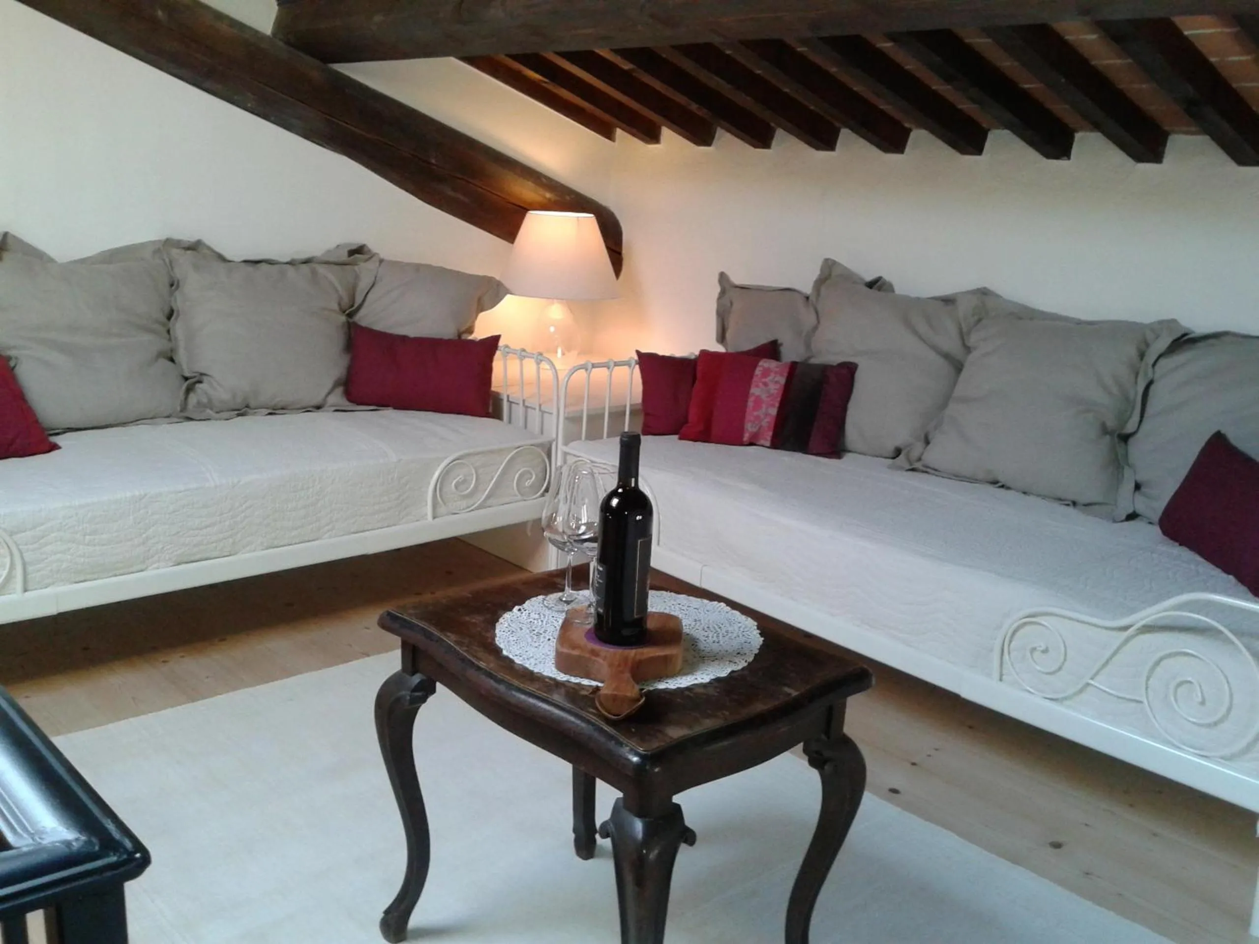 Bed in Fattoria Le Vegre
