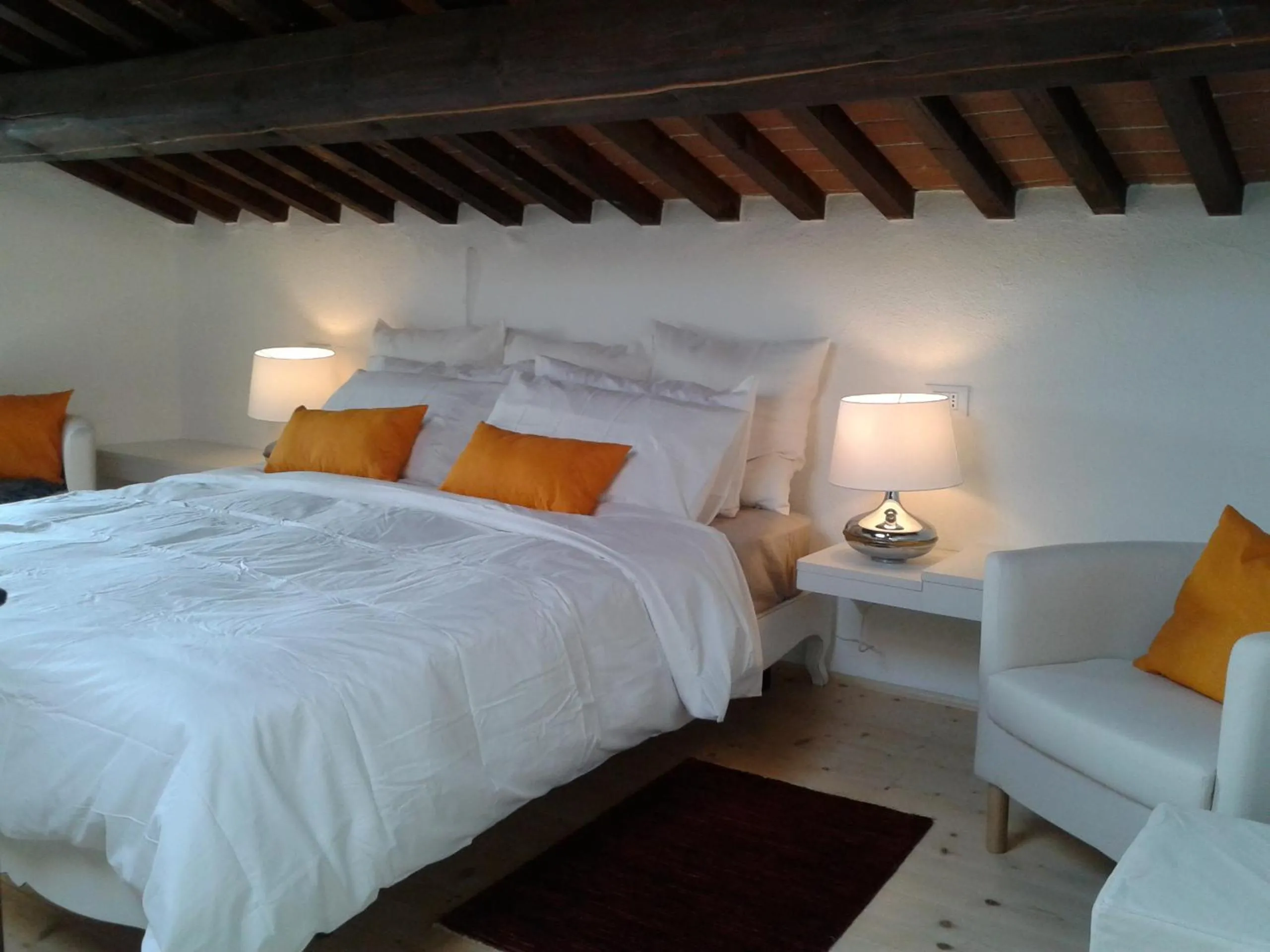 Bed in Fattoria Le Vegre