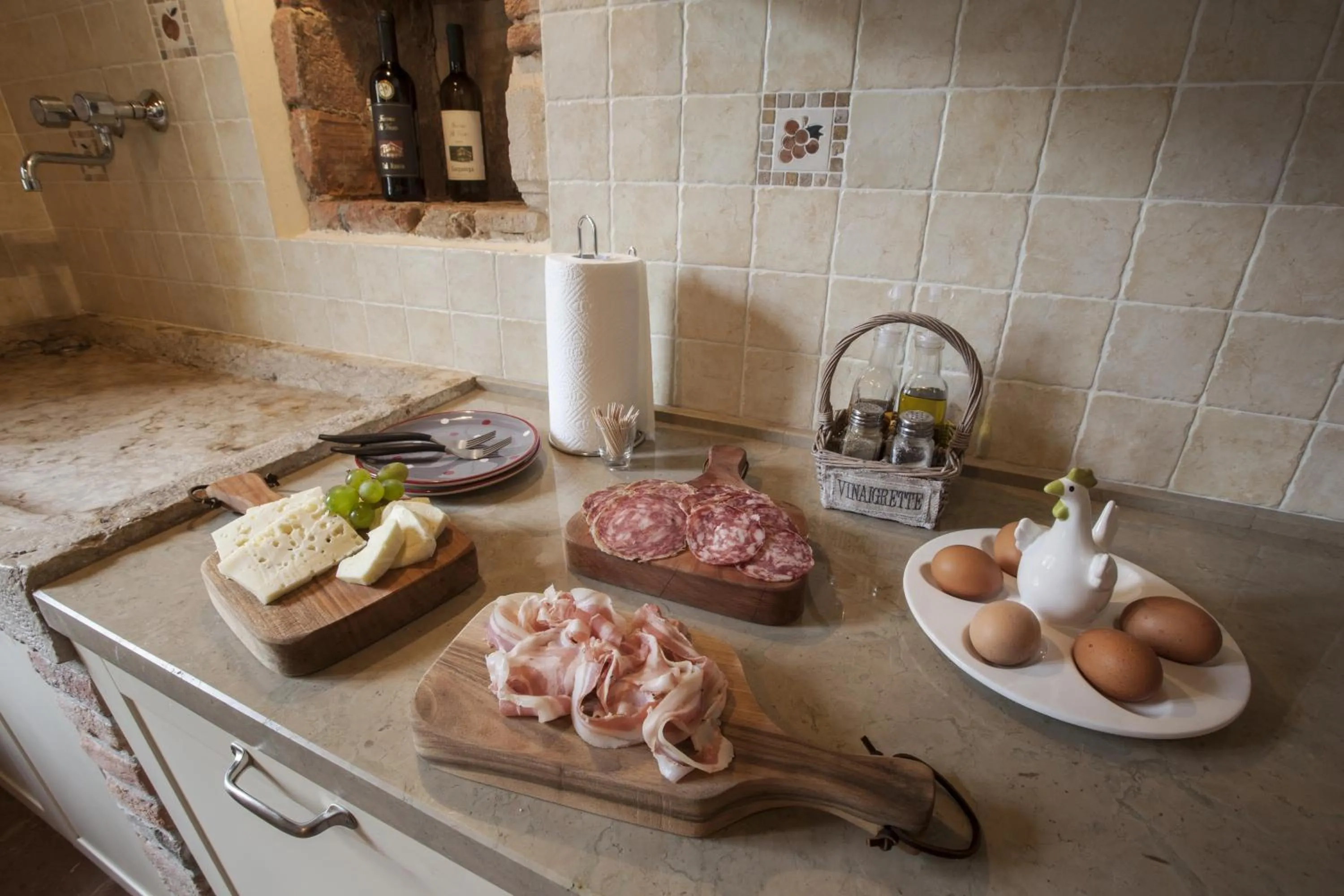 Food close-up in Fattoria Le Vegre