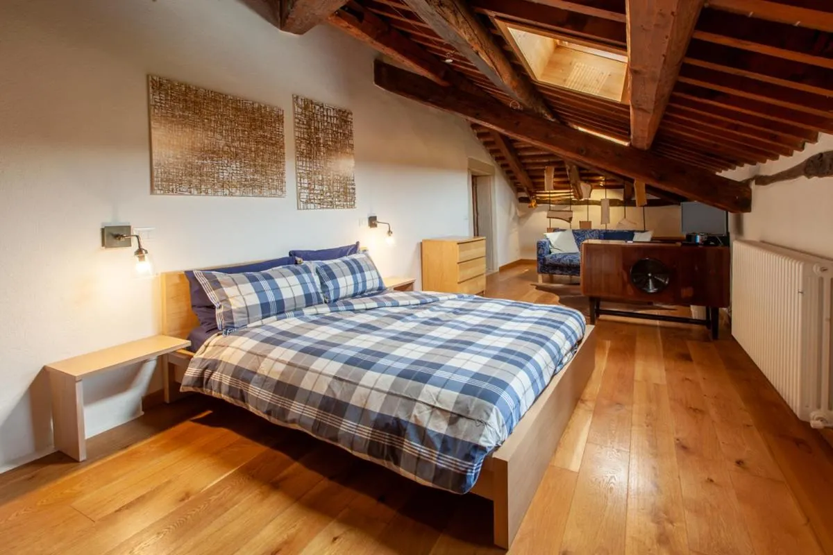 Bed in Fattoria Le Vegre