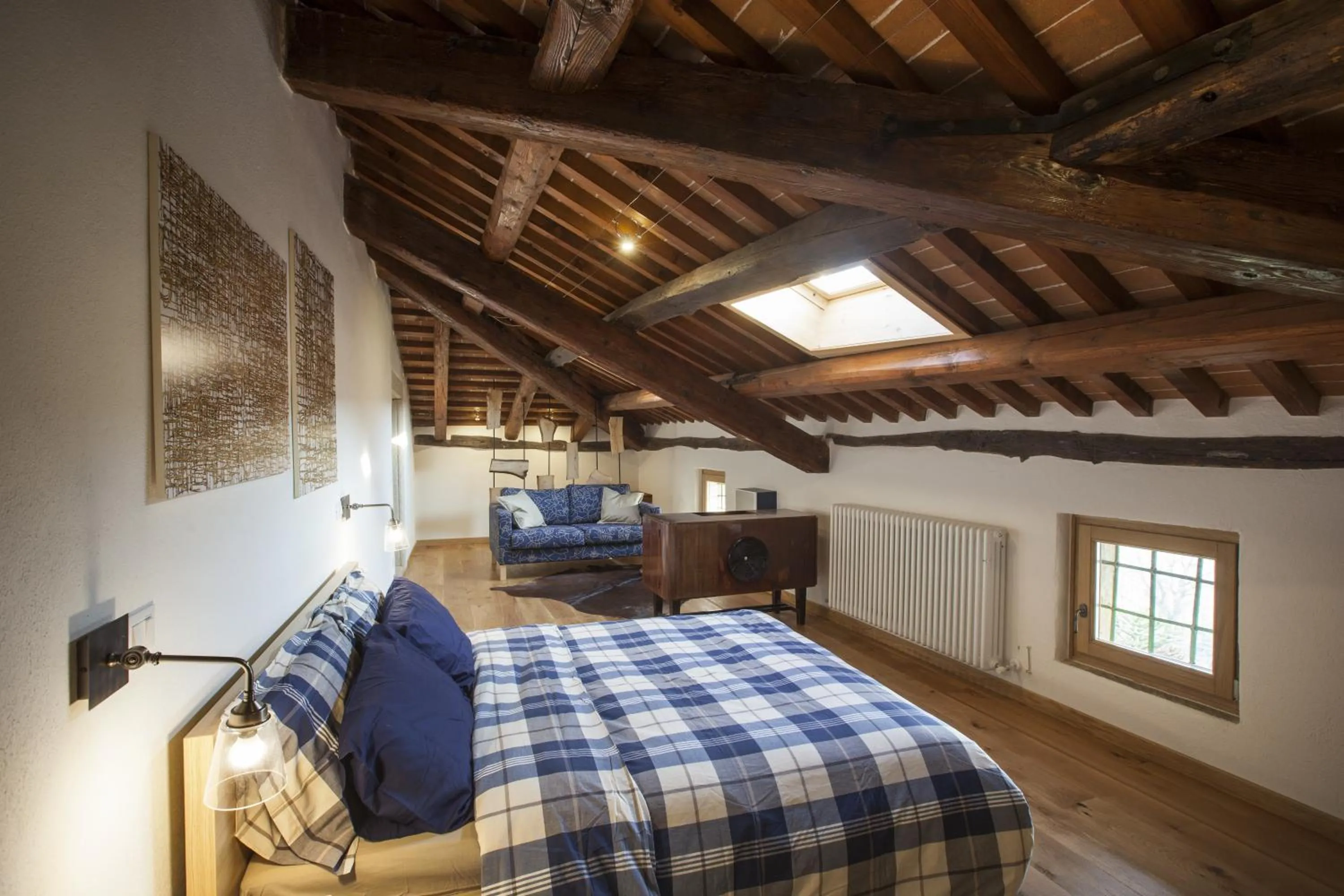 Bed in Fattoria Le Vegre