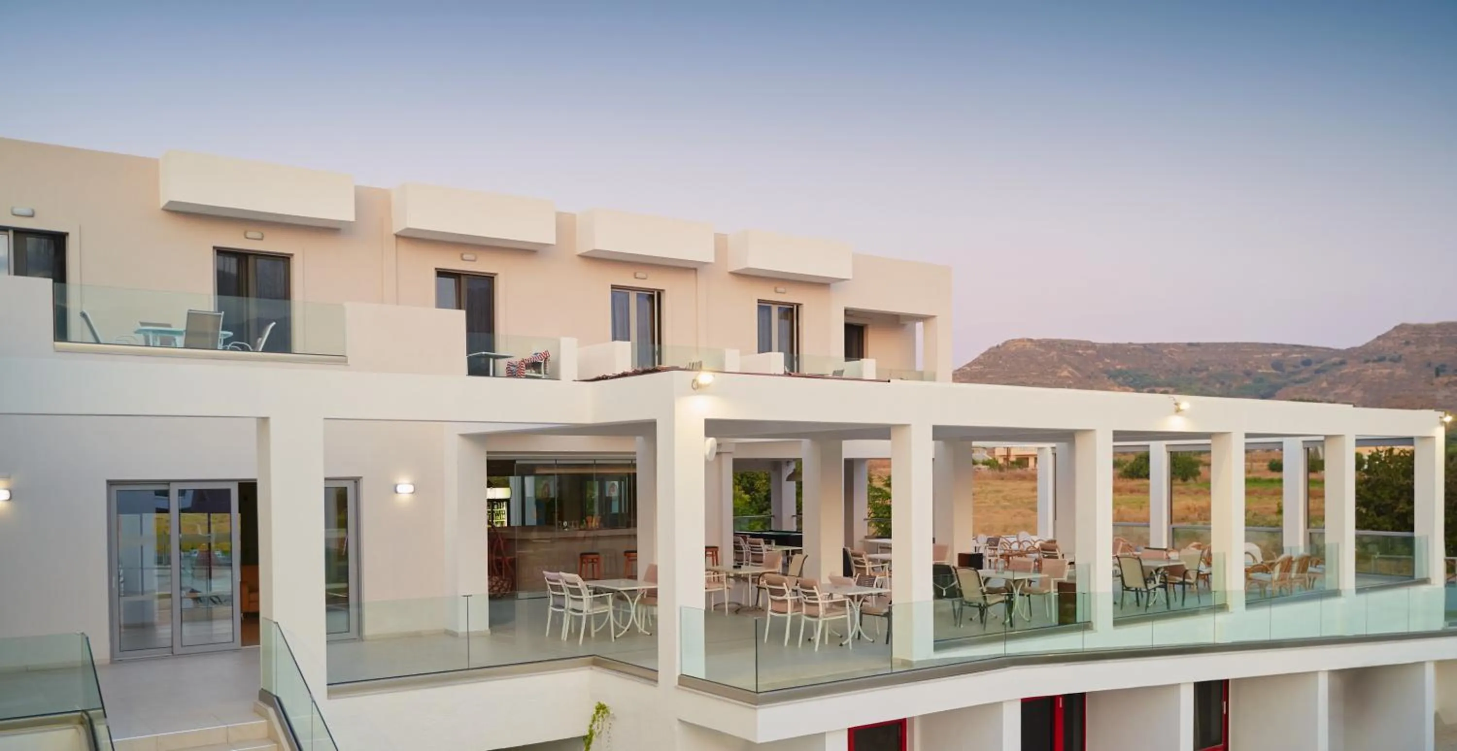 Seating area in Sunny View Hotel