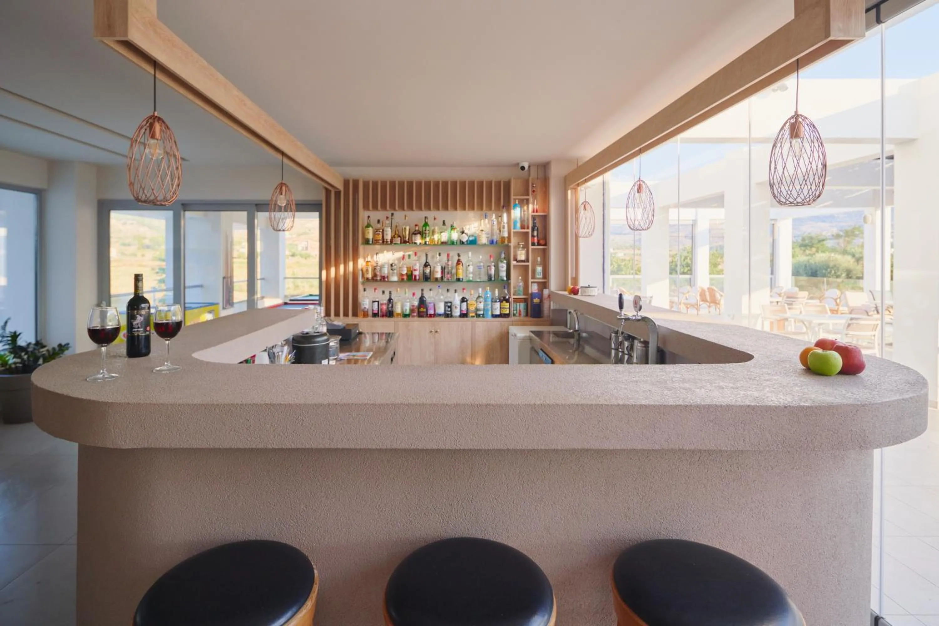 Lounge or bar in Sunny View Hotel