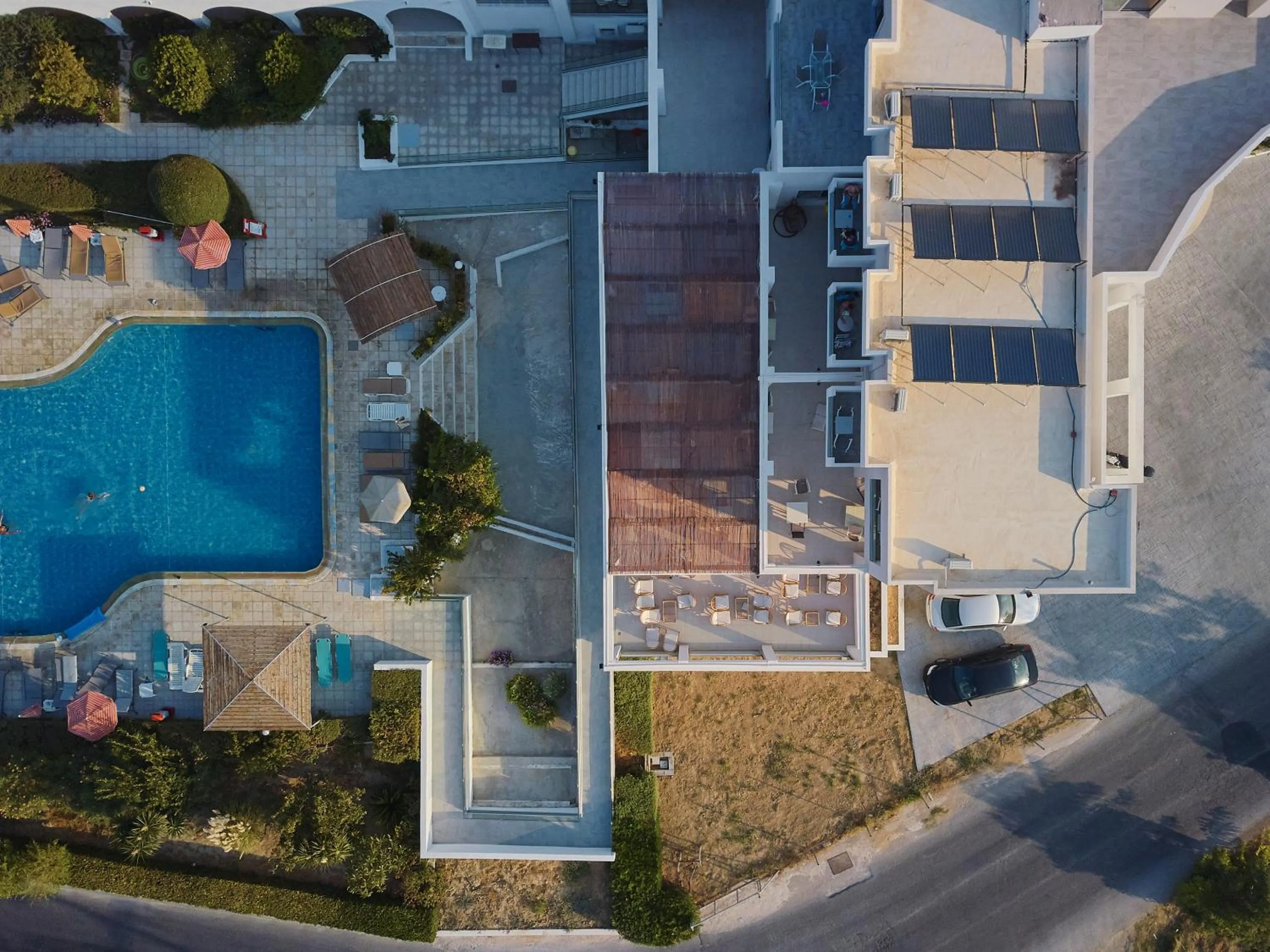 Bird's eye view in Sunny View Hotel