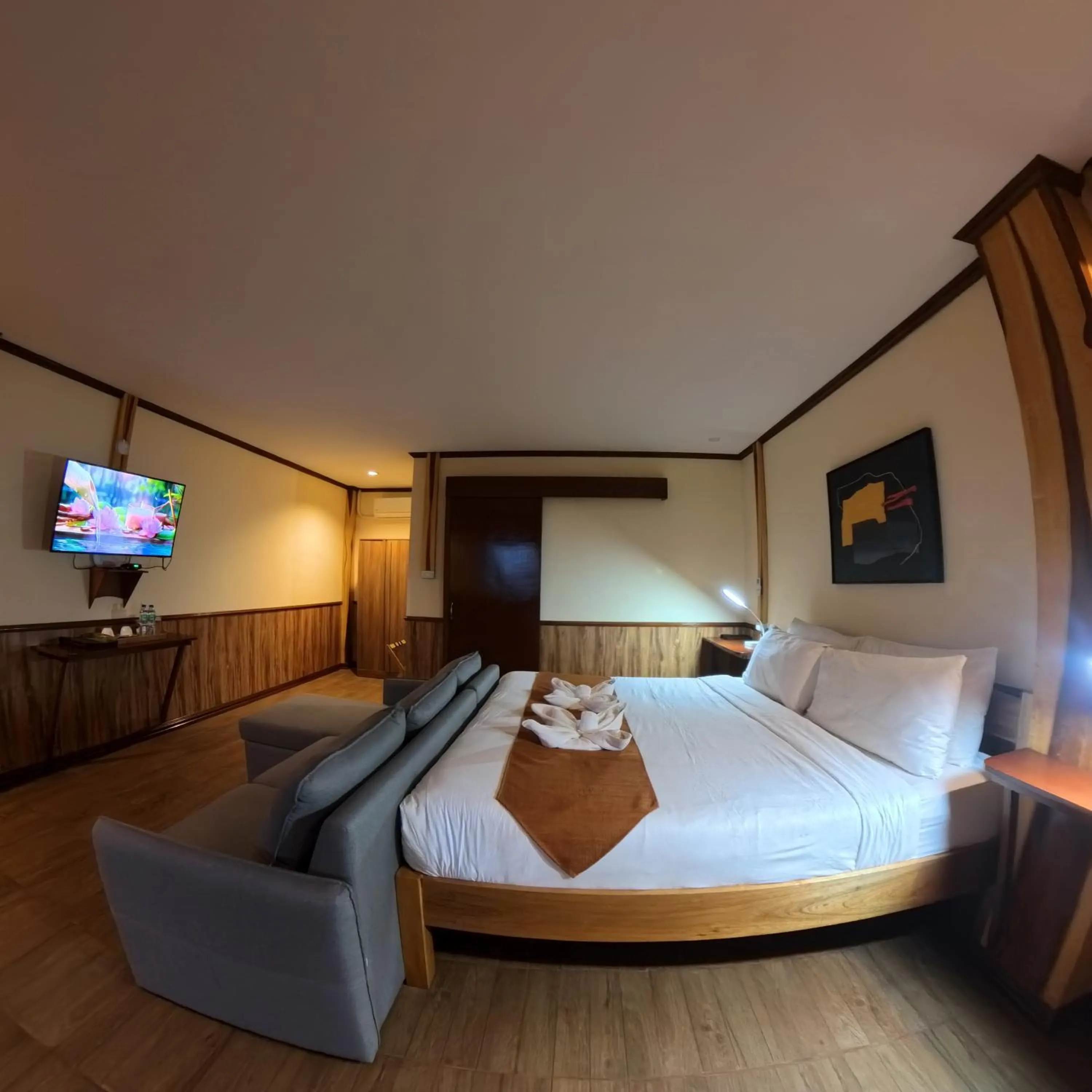 Bed in Verde View Villas