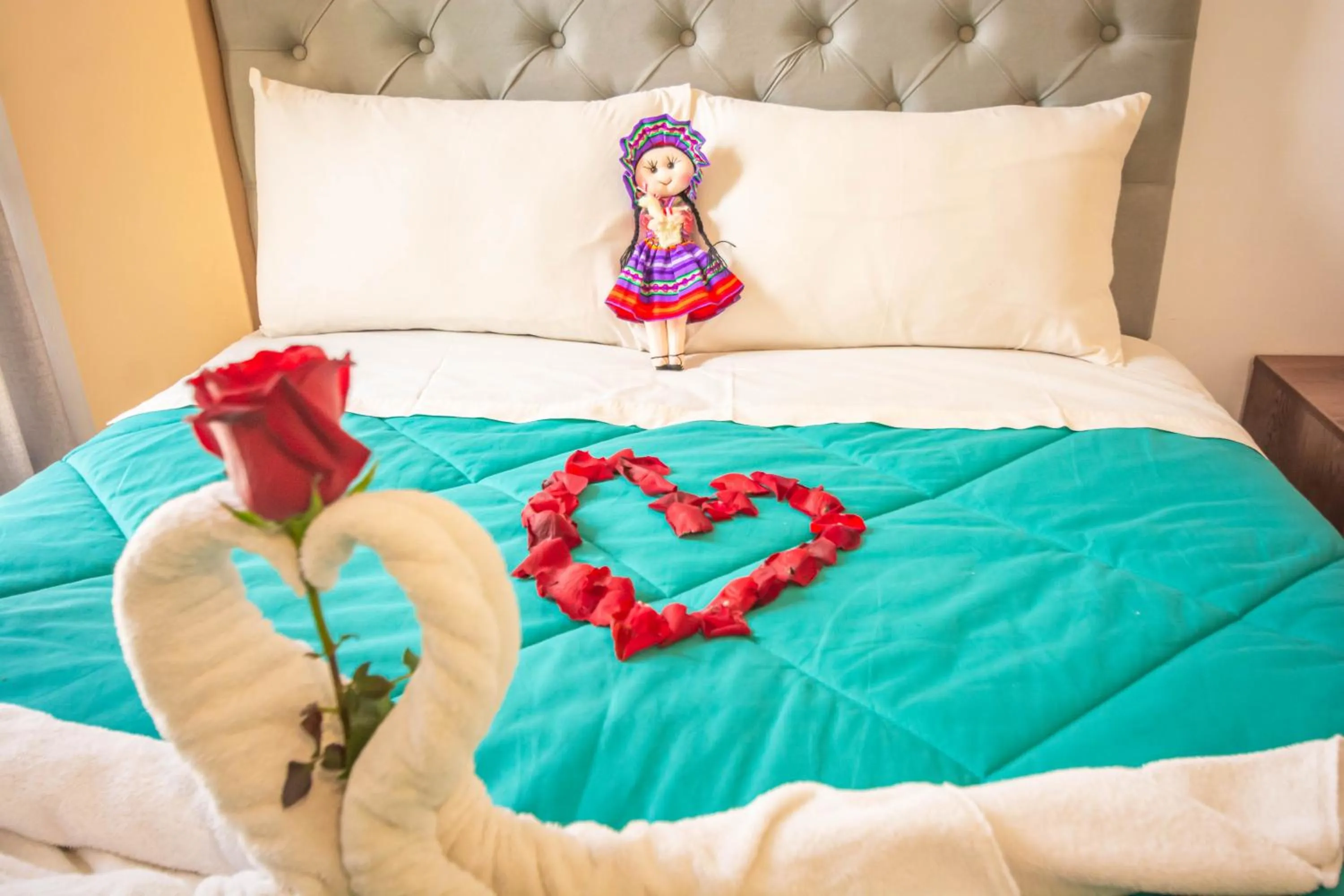 Bed in VILLA andina cusco