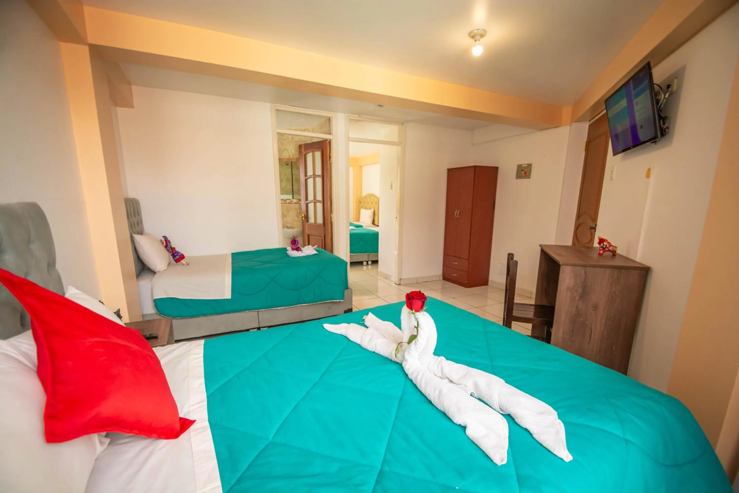 Bed in VILLA andina cusco