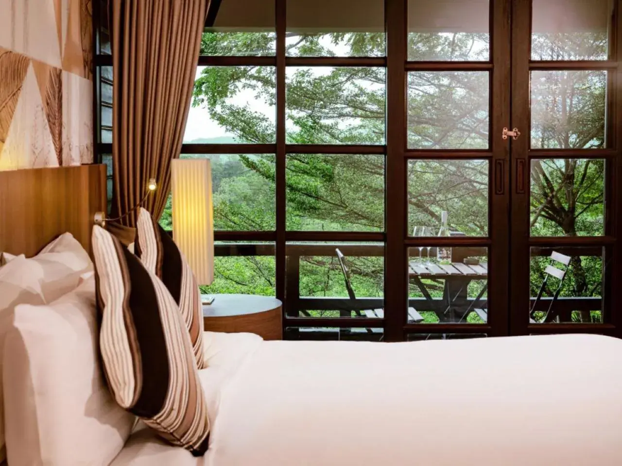 Bed in Issara Boutique Winery Hotel Bed in Issara Boutique Winery Hotel