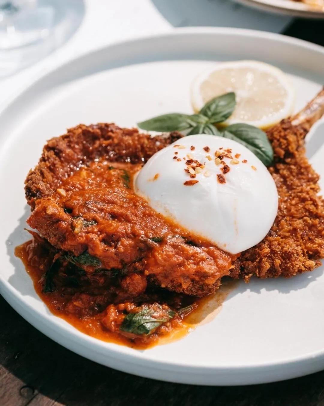 Food in Issara Boutique Winery Hotel