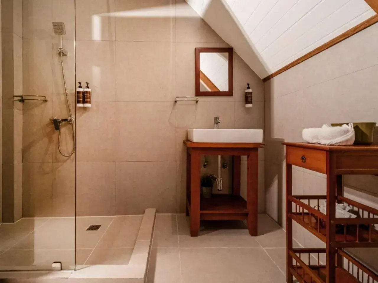 Bathroom in Issara Boutique Winery Hotel Bathroom in Issara Boutique Winery Hotel