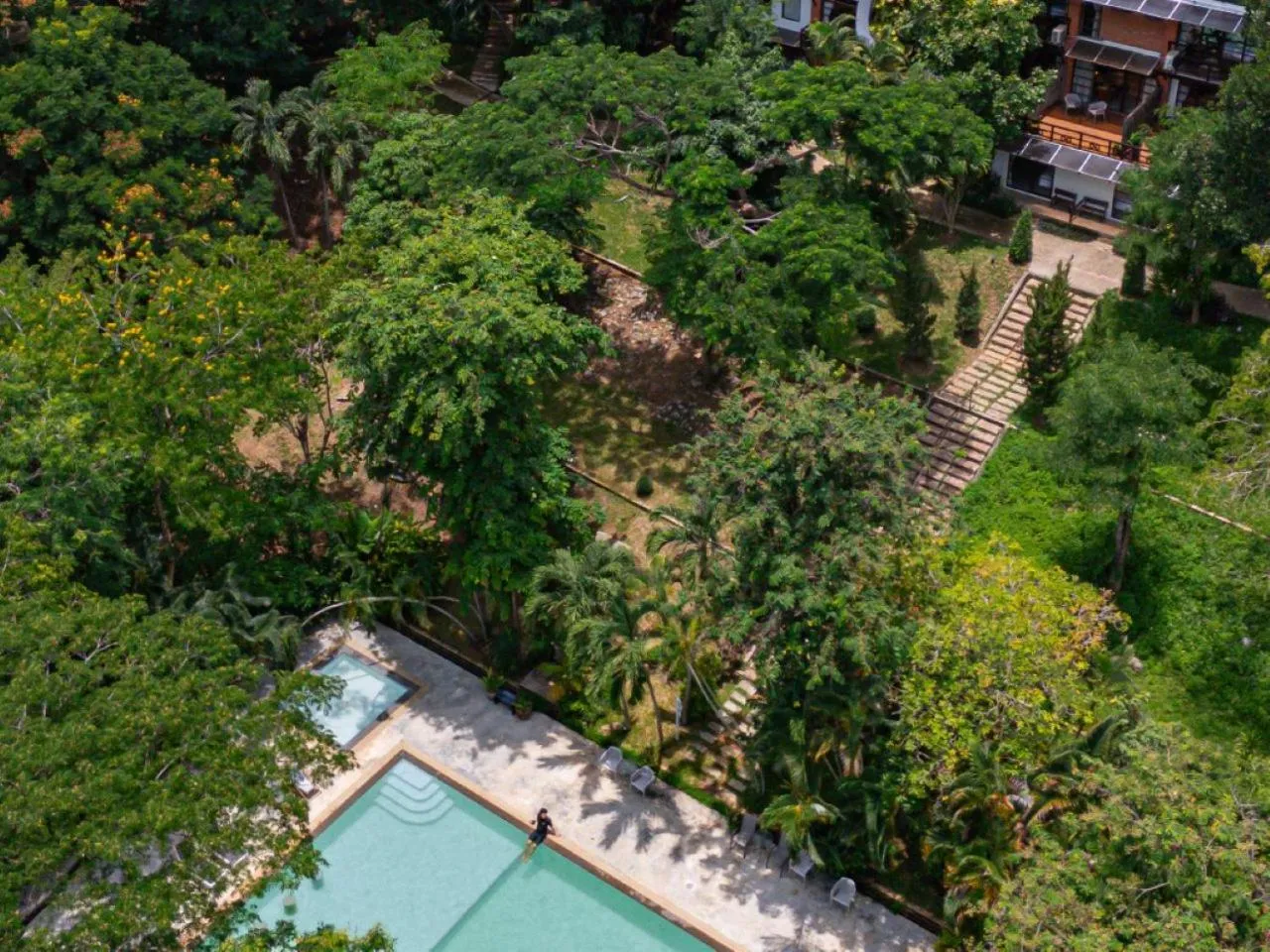 Natural landscape in Issara Boutique Winery Hotel