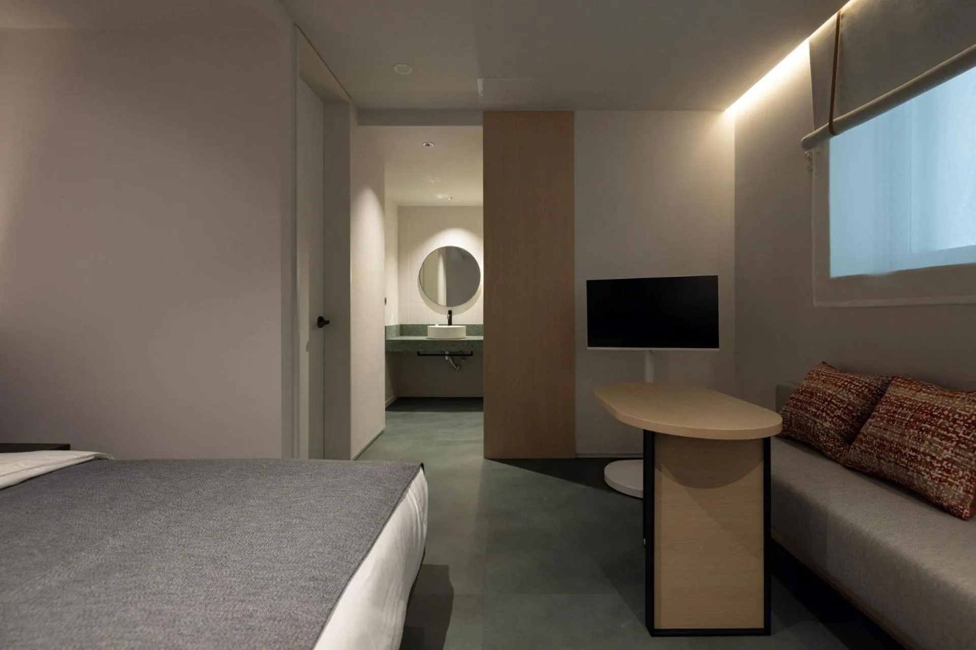 Bed in Anook Hotel Suwon Station