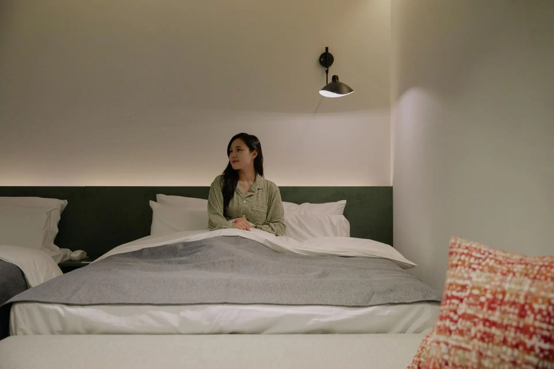 Photo of the whole room, Bed in Anook Hotel Suwon Station
