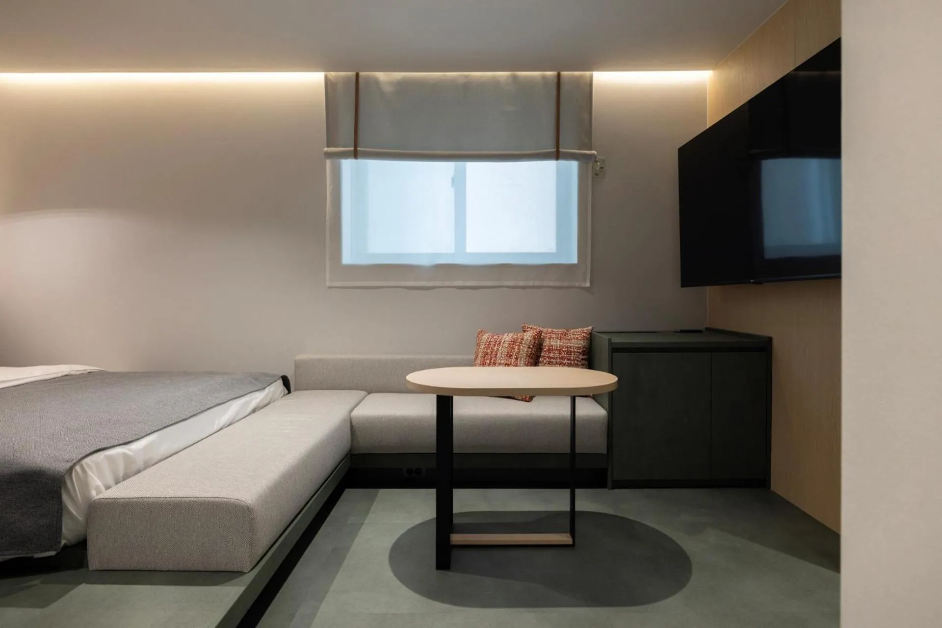 TV and multimedia, Bed in Anook Hotel Suwon Station