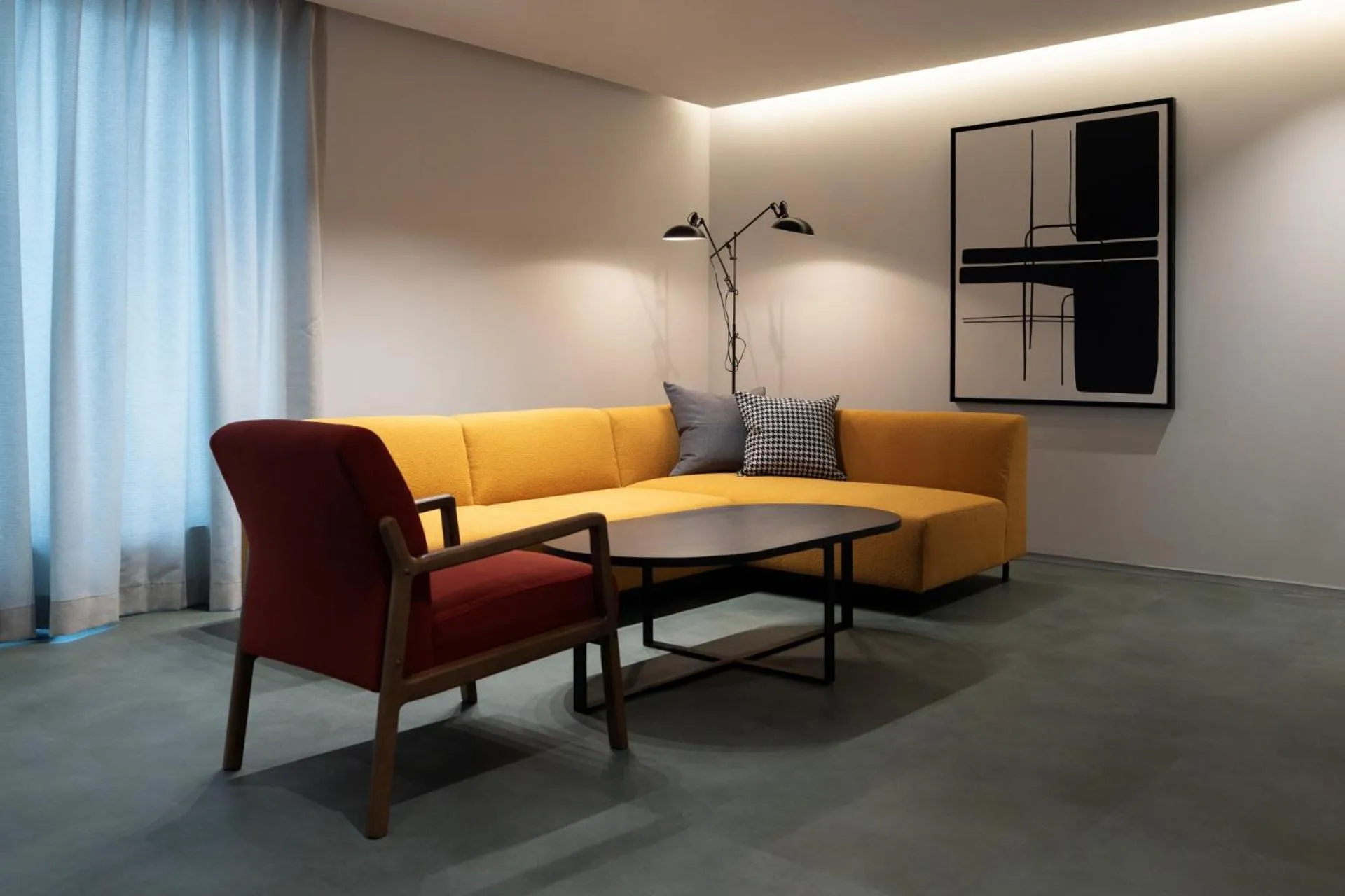 Living room in Anook Hotel Suwon Station