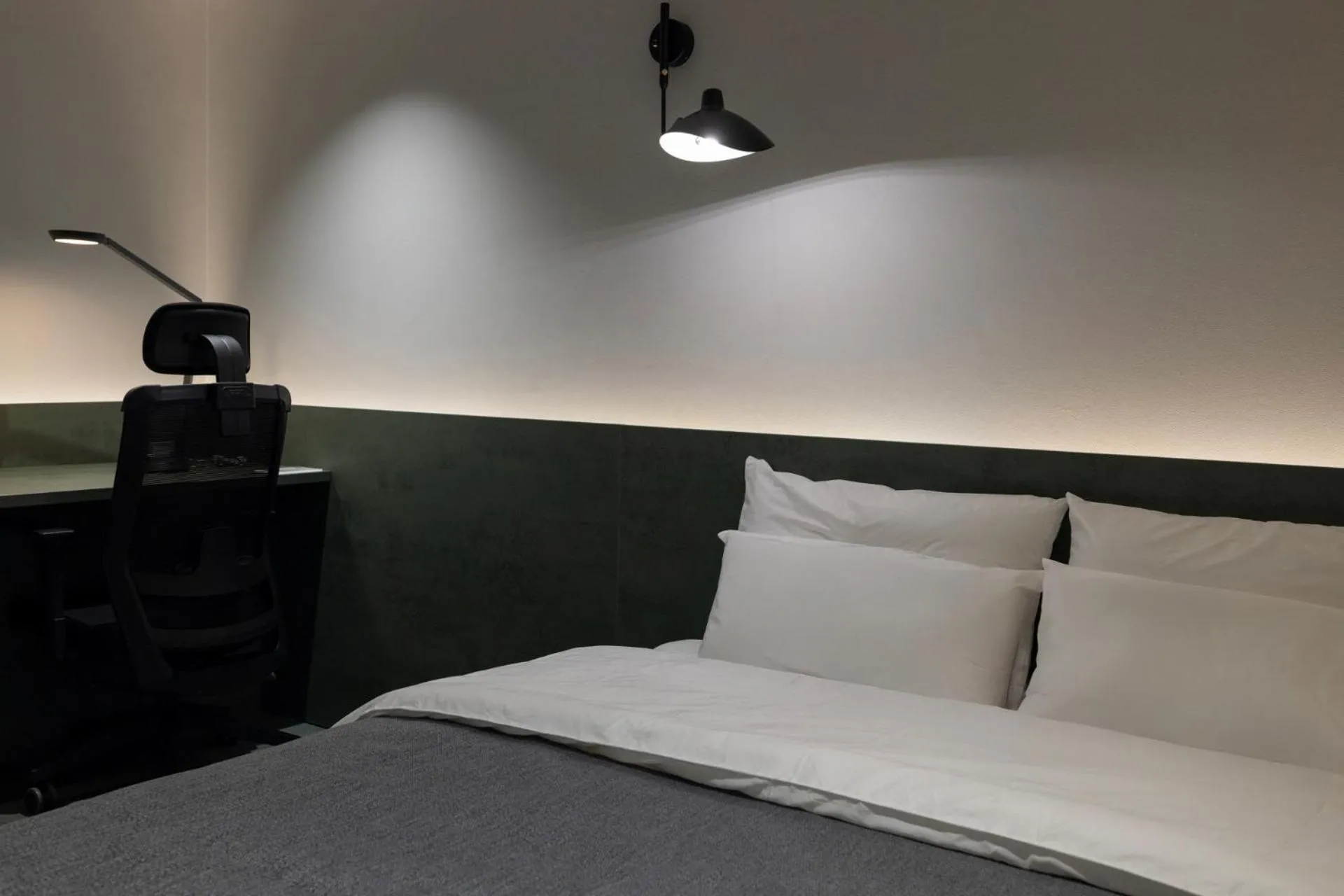 Bed in Anook Hotel Suwon Station