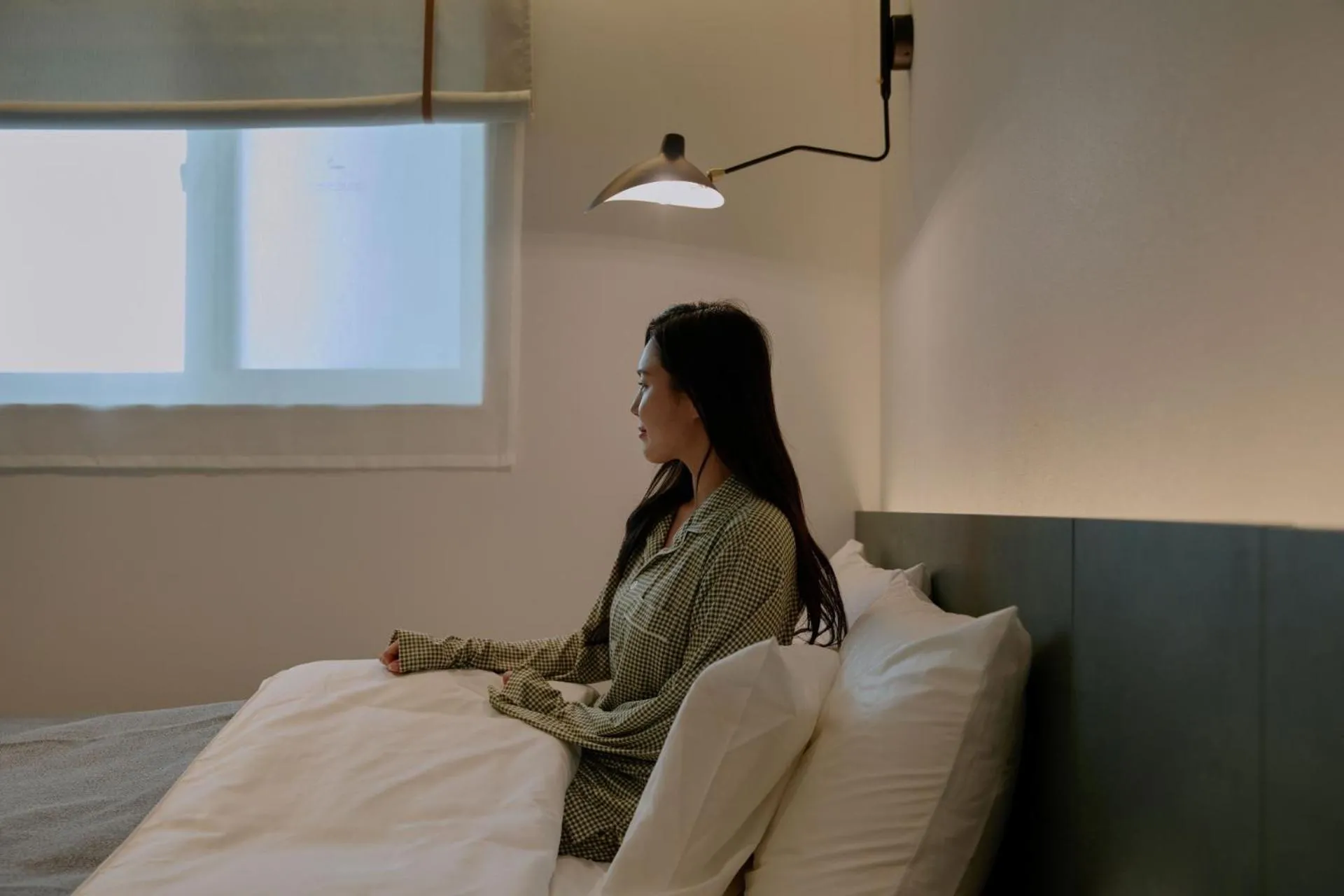 Bed in Anook Hotel Suwon Station