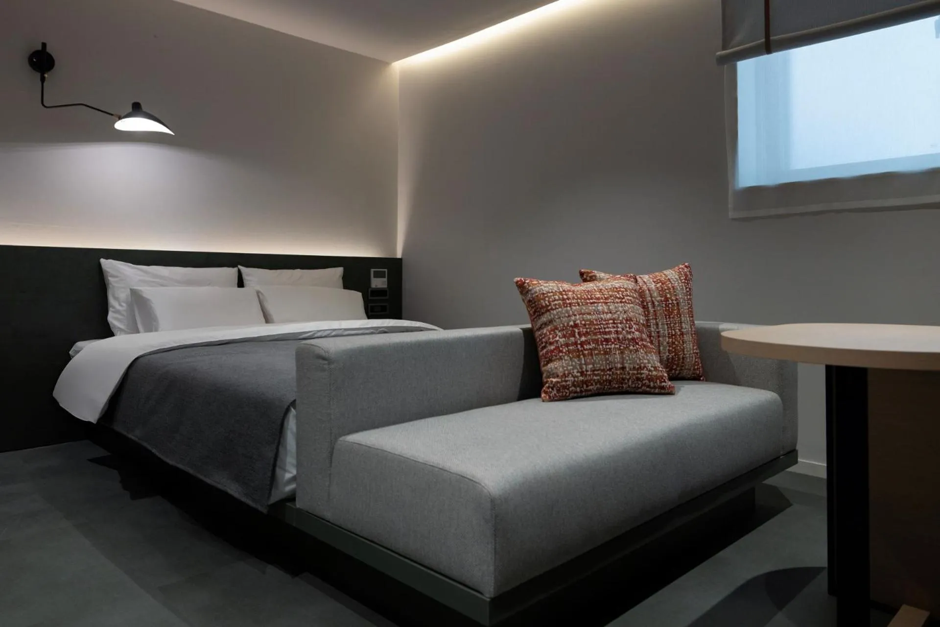 Bed in Anook Hotel Suwon Station