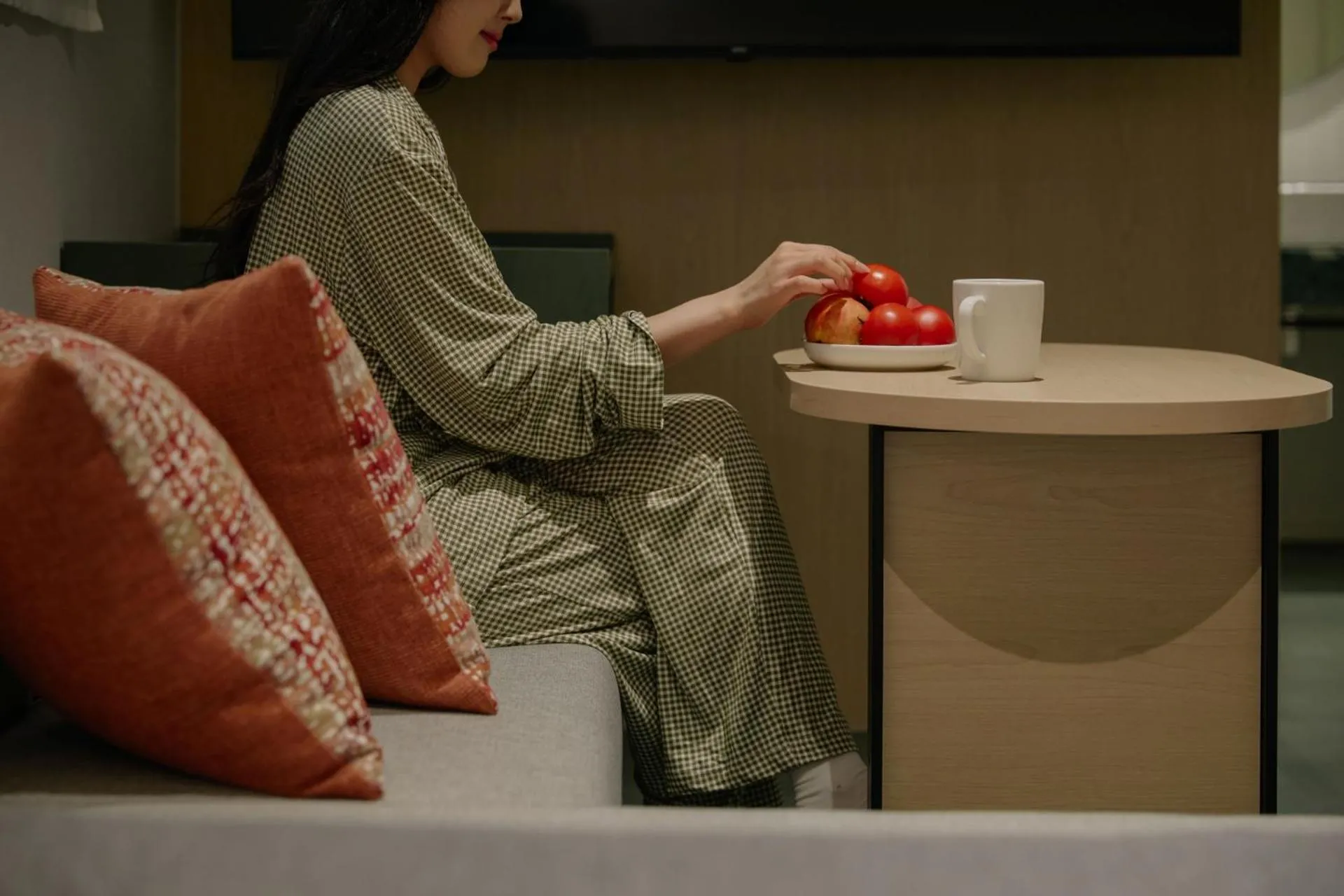 Living room in Anook Hotel Suwon Station