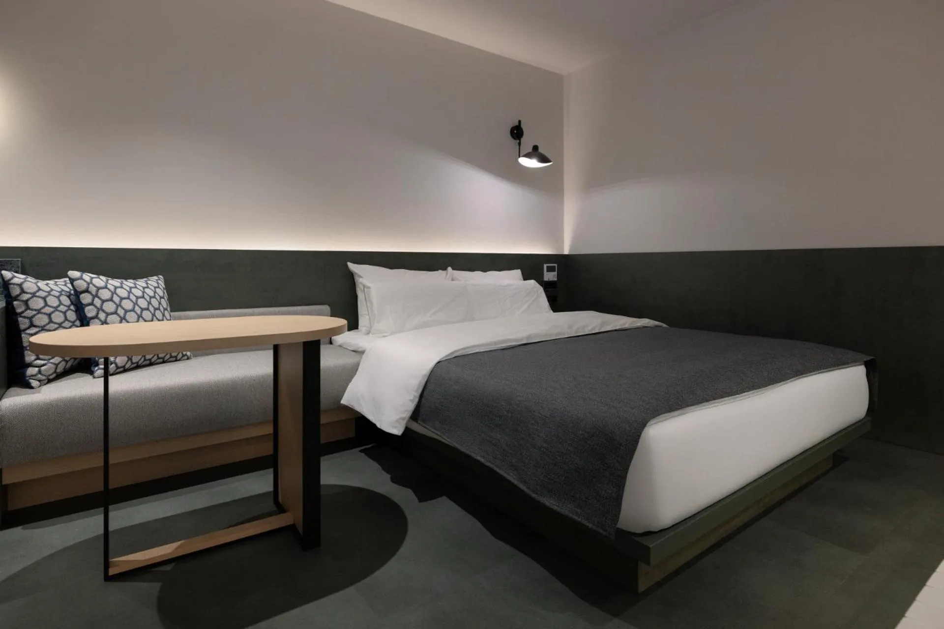 Bed in Anook Hotel Suwon Station