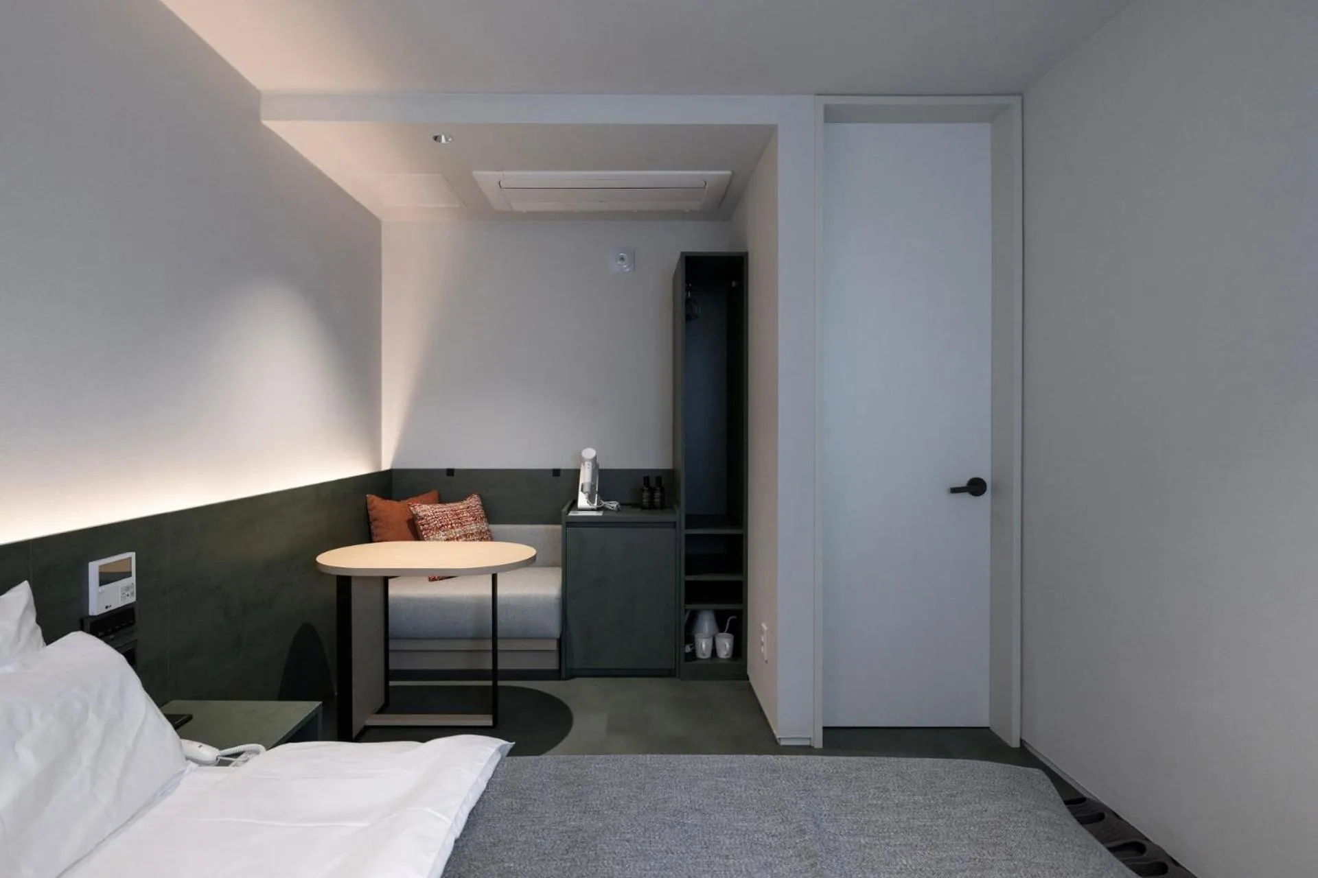 Bed in Anook Hotel Suwon Station