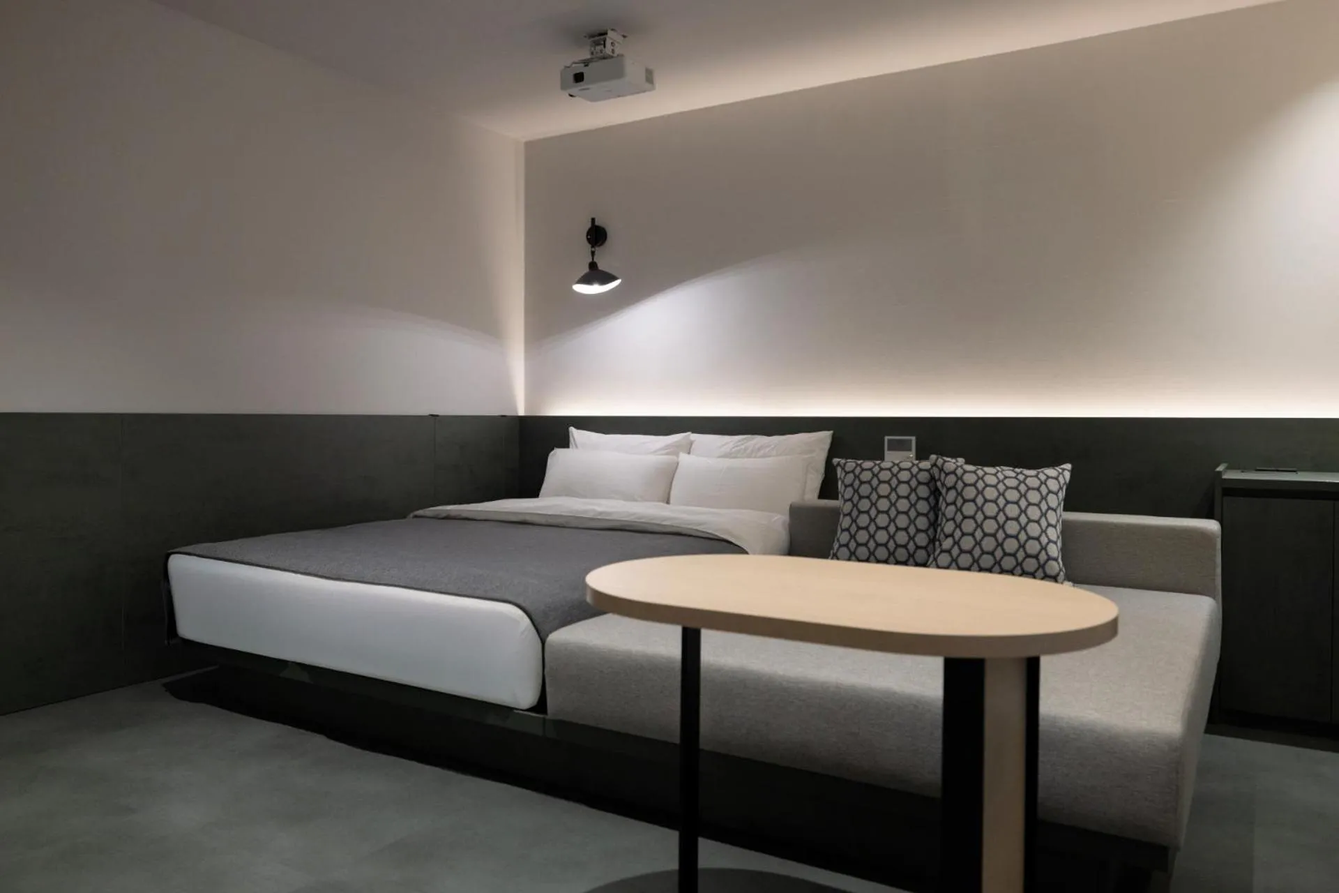 Bed in Anook Hotel Suwon Station