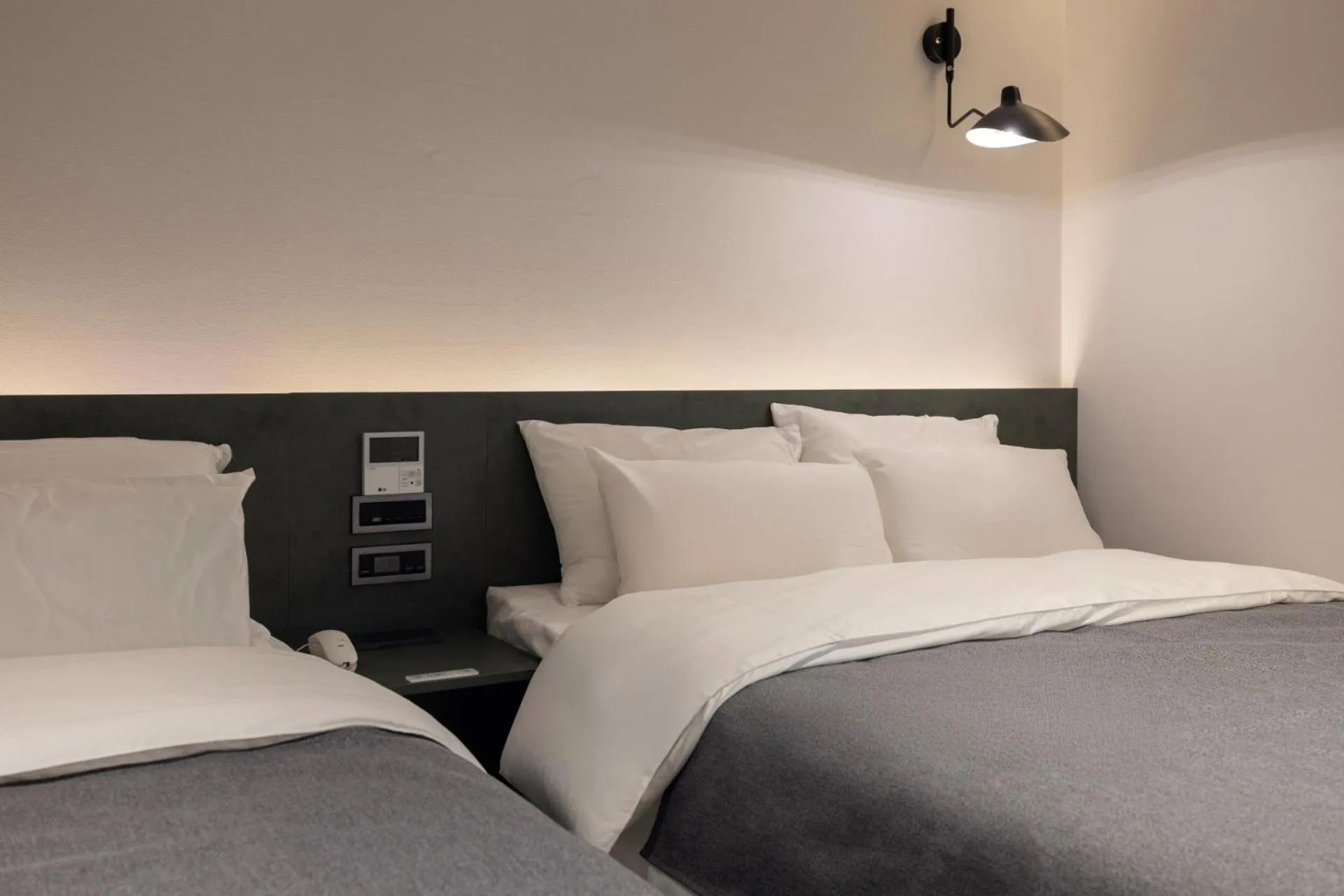 Bed in Anook Hotel Suwon Station