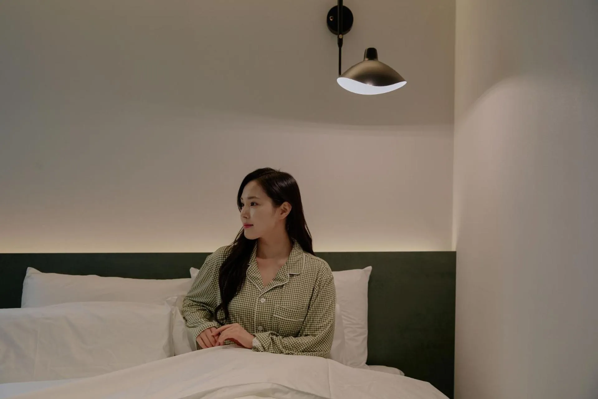 Bed in Anook Hotel Suwon Station