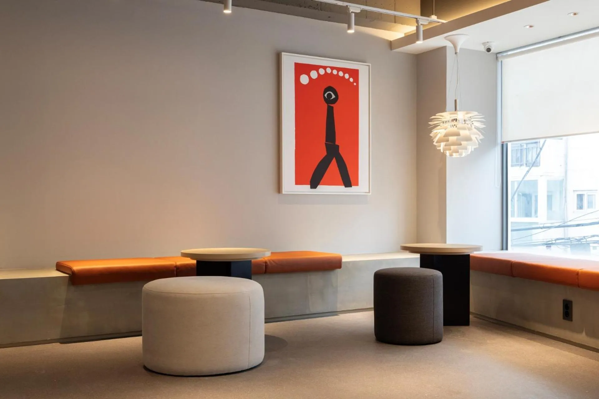 Seating area in Anook Hotel Suwon Station
