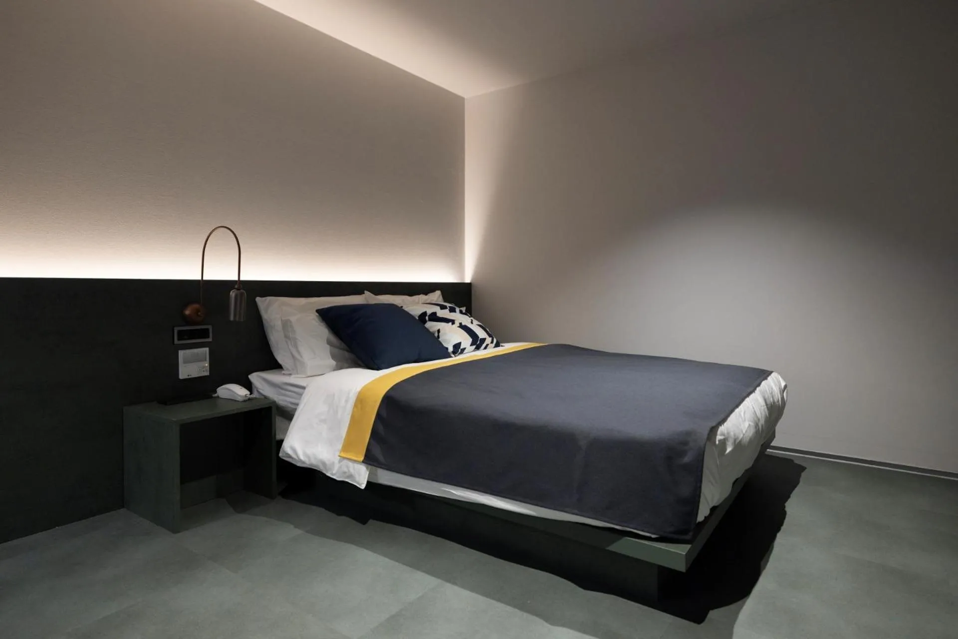 Bed in Anook Hotel Suwon Station