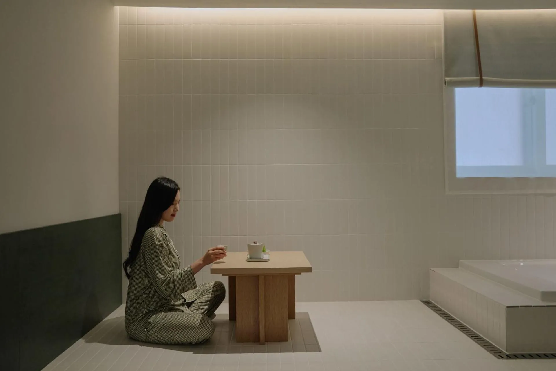 Seating area in Anook Hotel Suwon Station