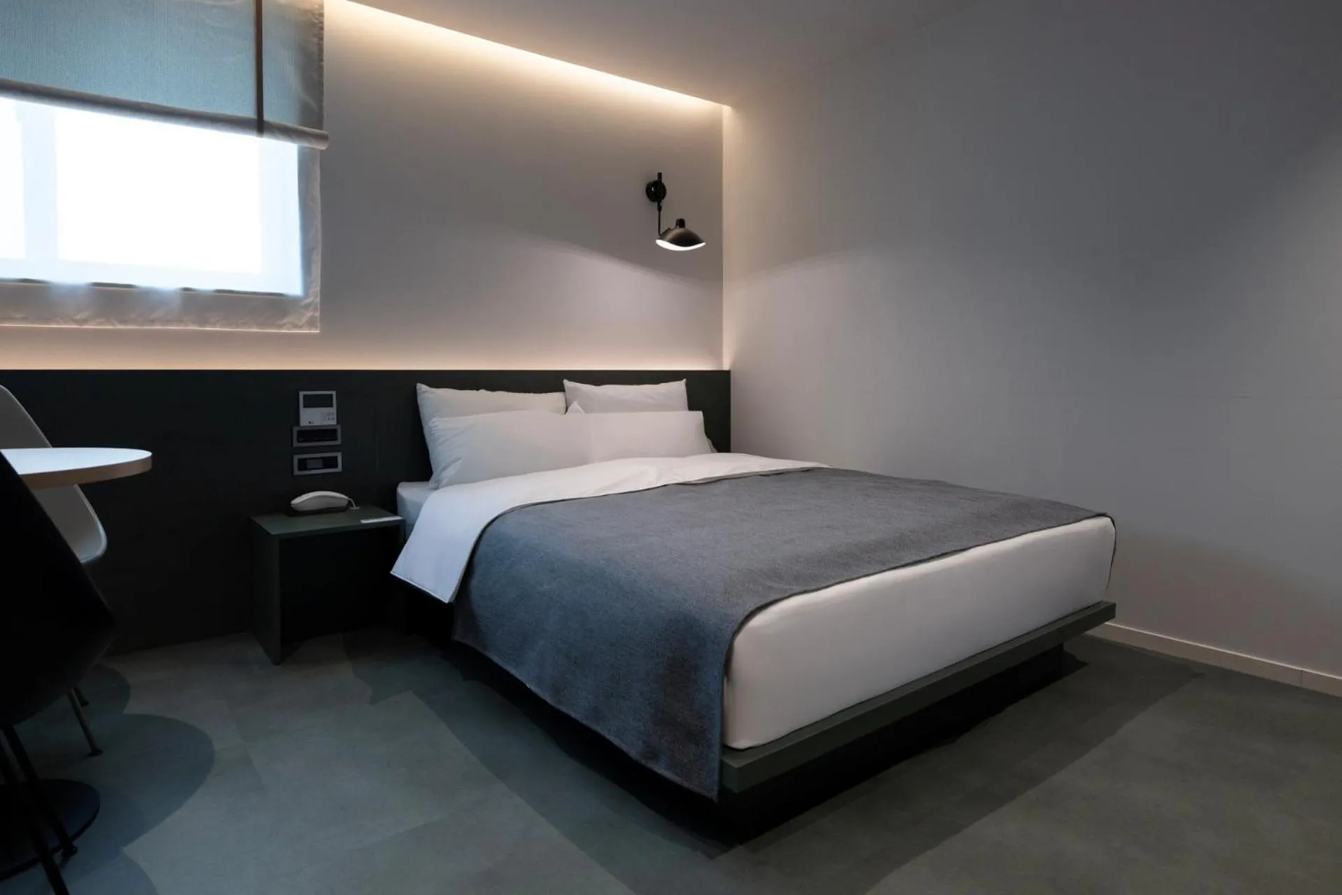 Bed in Anook Hotel Suwon Station