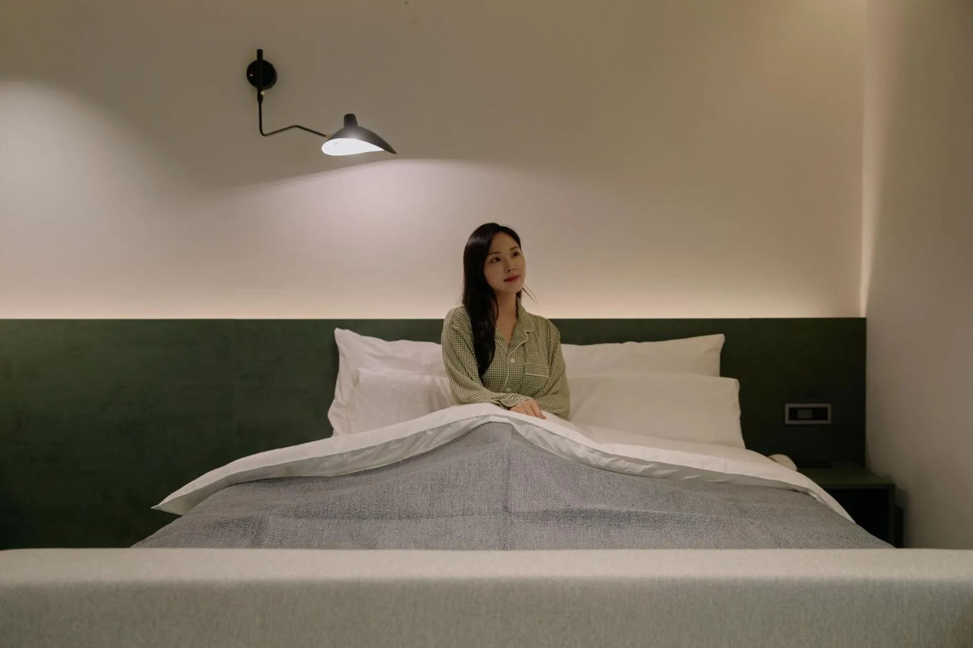 Photo of the whole room, Bed in Anook Hotel Suwon Station