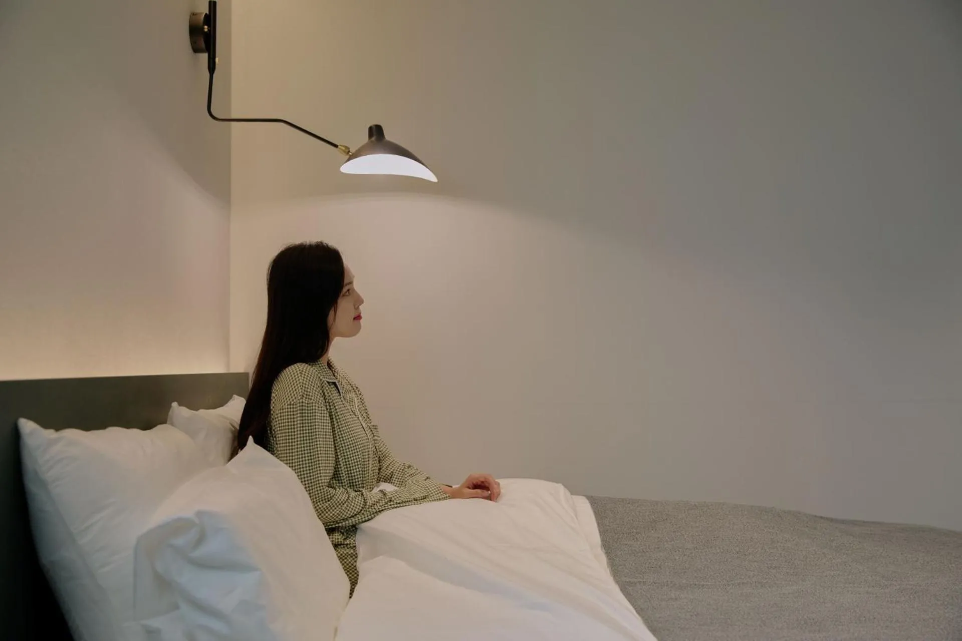Bed in Anook Hotel Suwon Station