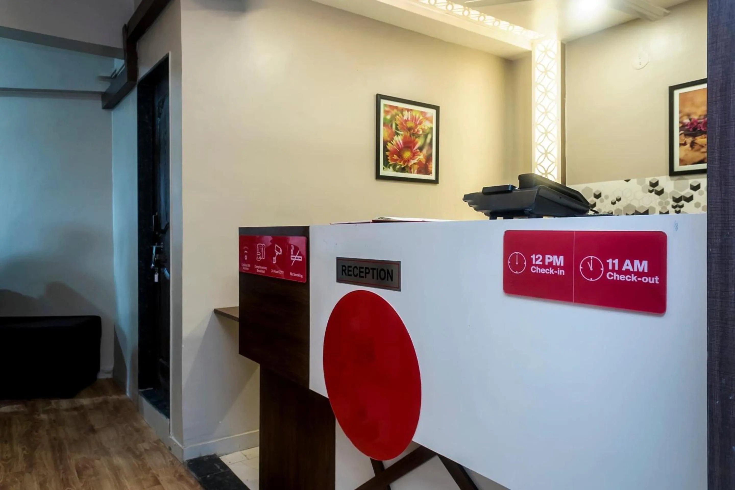 Lobby or reception in Hotel O Grand Pune