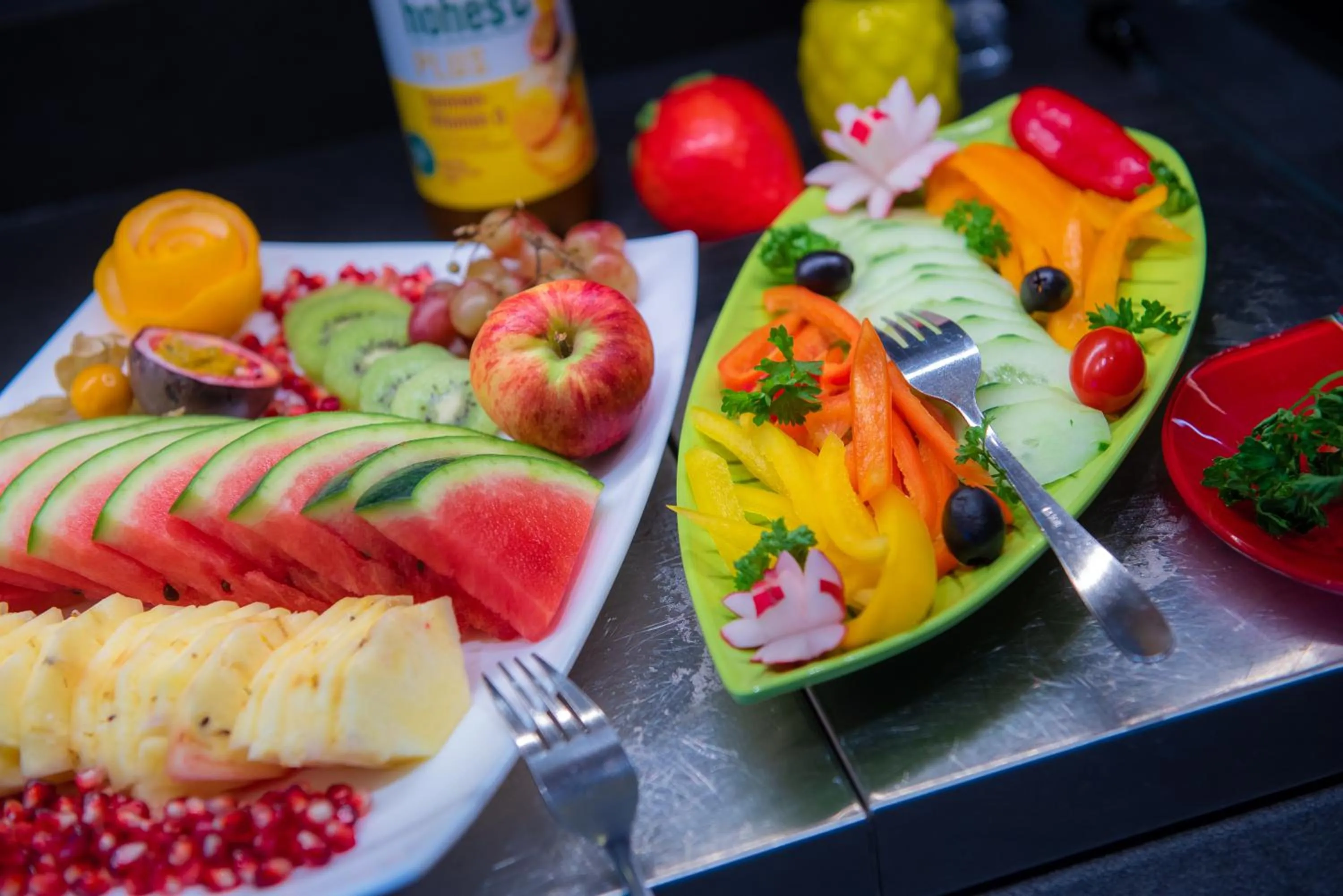 Buffet breakfast in Hotel Avisa