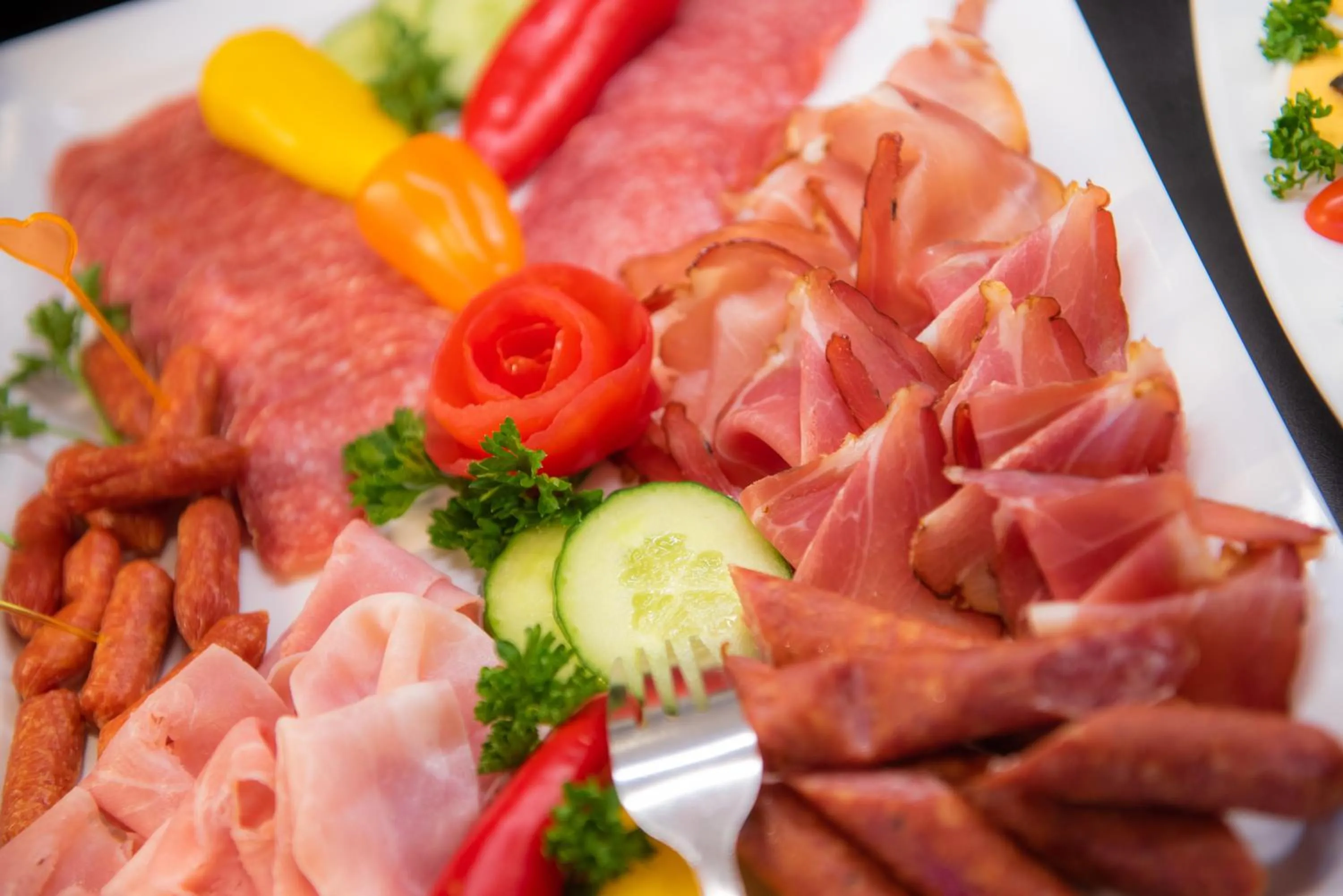 Buffet breakfast in Hotel Avisa