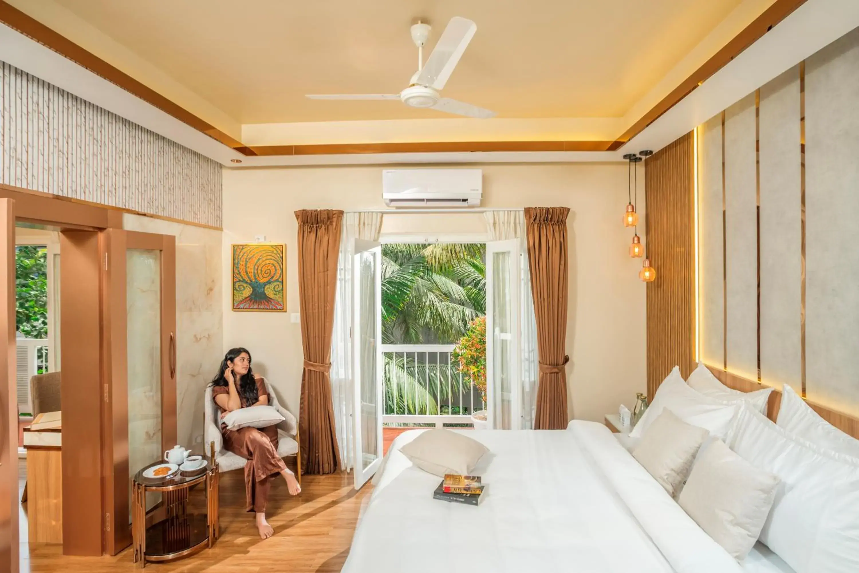 Double Room with Balcony (2 Adults + 1 Child) in The Grand Double Room with Balcony (2 Adults + 1 Child) in The Grand