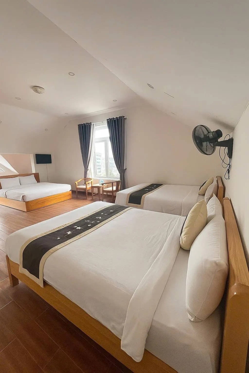 Bedroom, Bed in Lan Viên Villa
