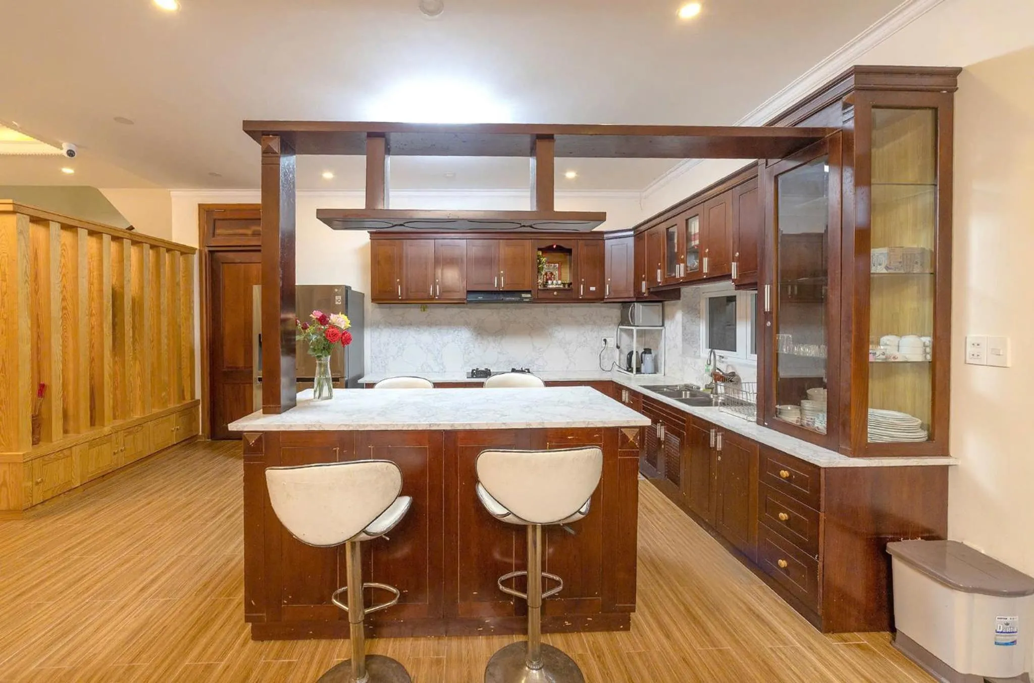 Kitchen or kitchenette in Lan Viên Villa
