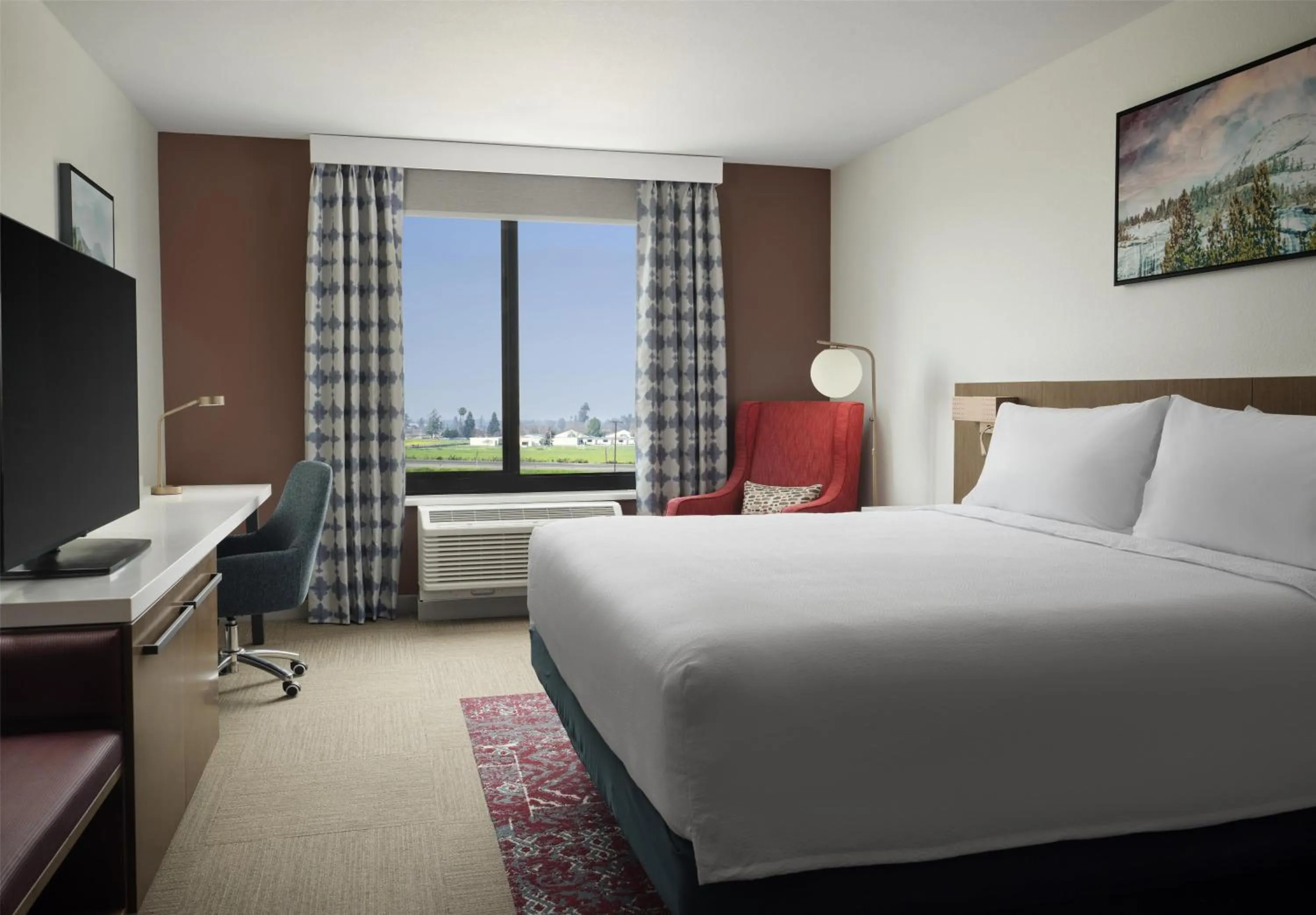 Bed in Hilton Garden Inn Merced