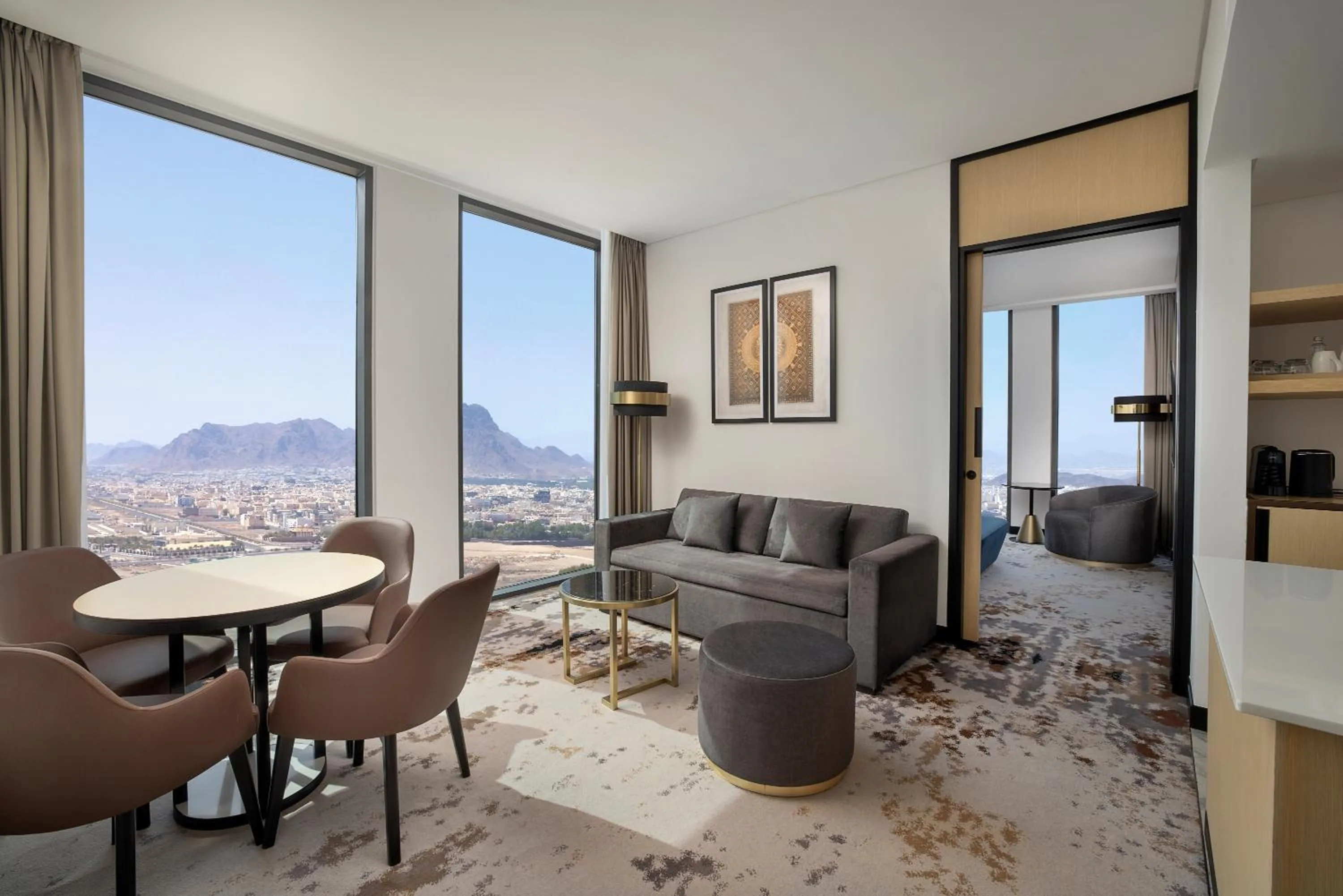 Living room in DoubleTree by Hilton Madinah Gate