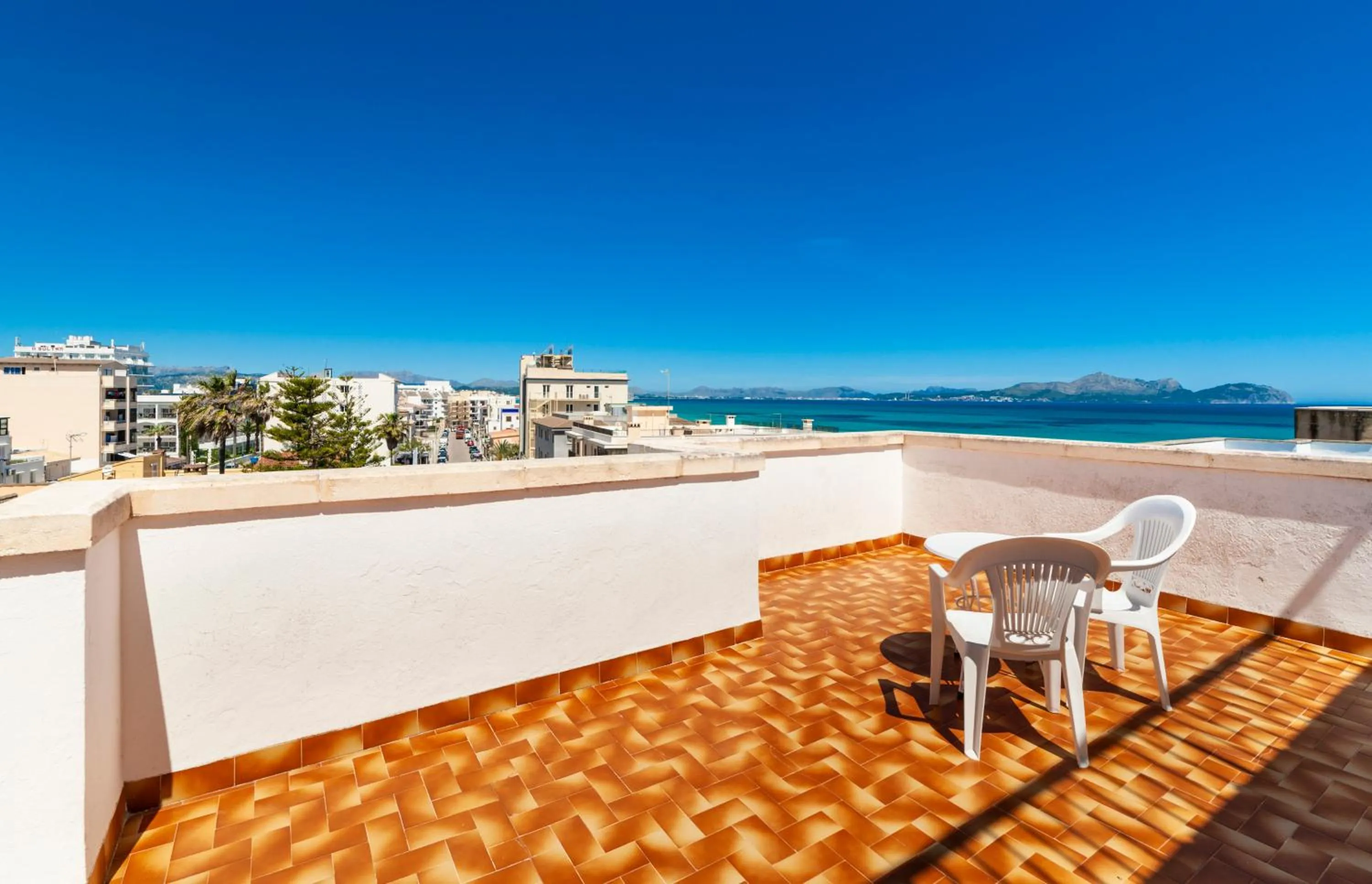 Balcony/Terrace in Apartamentos Charlys Can Picafort