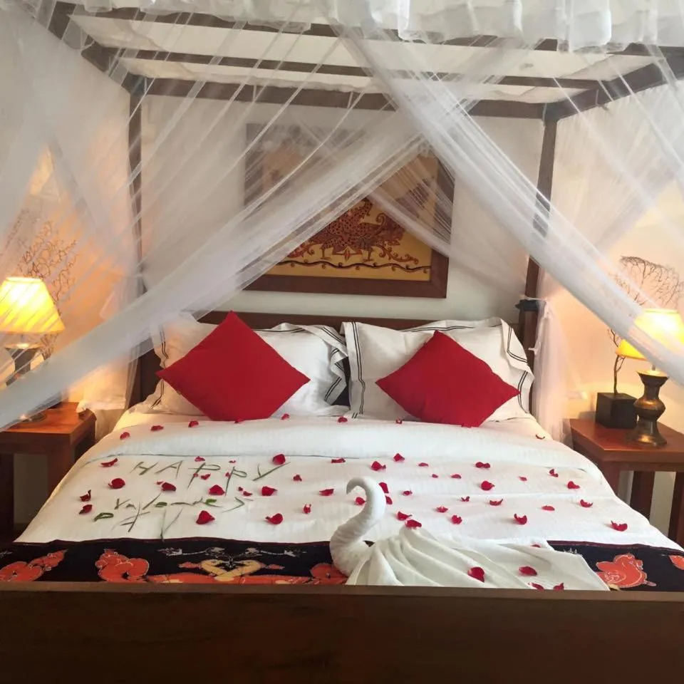 Bed in Gangula Villa