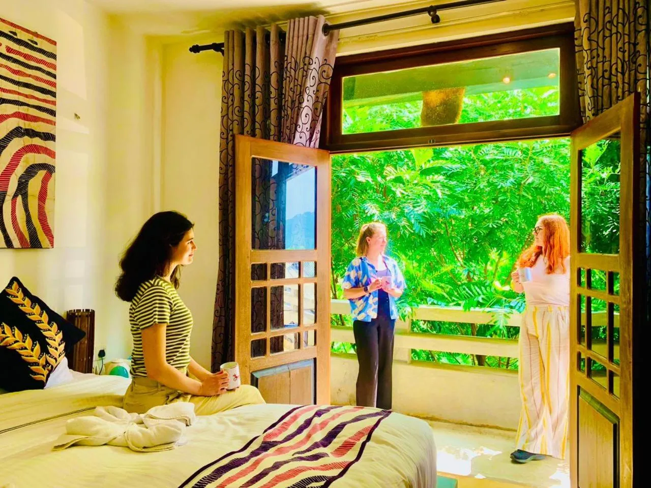 Bed in Gangula Villa