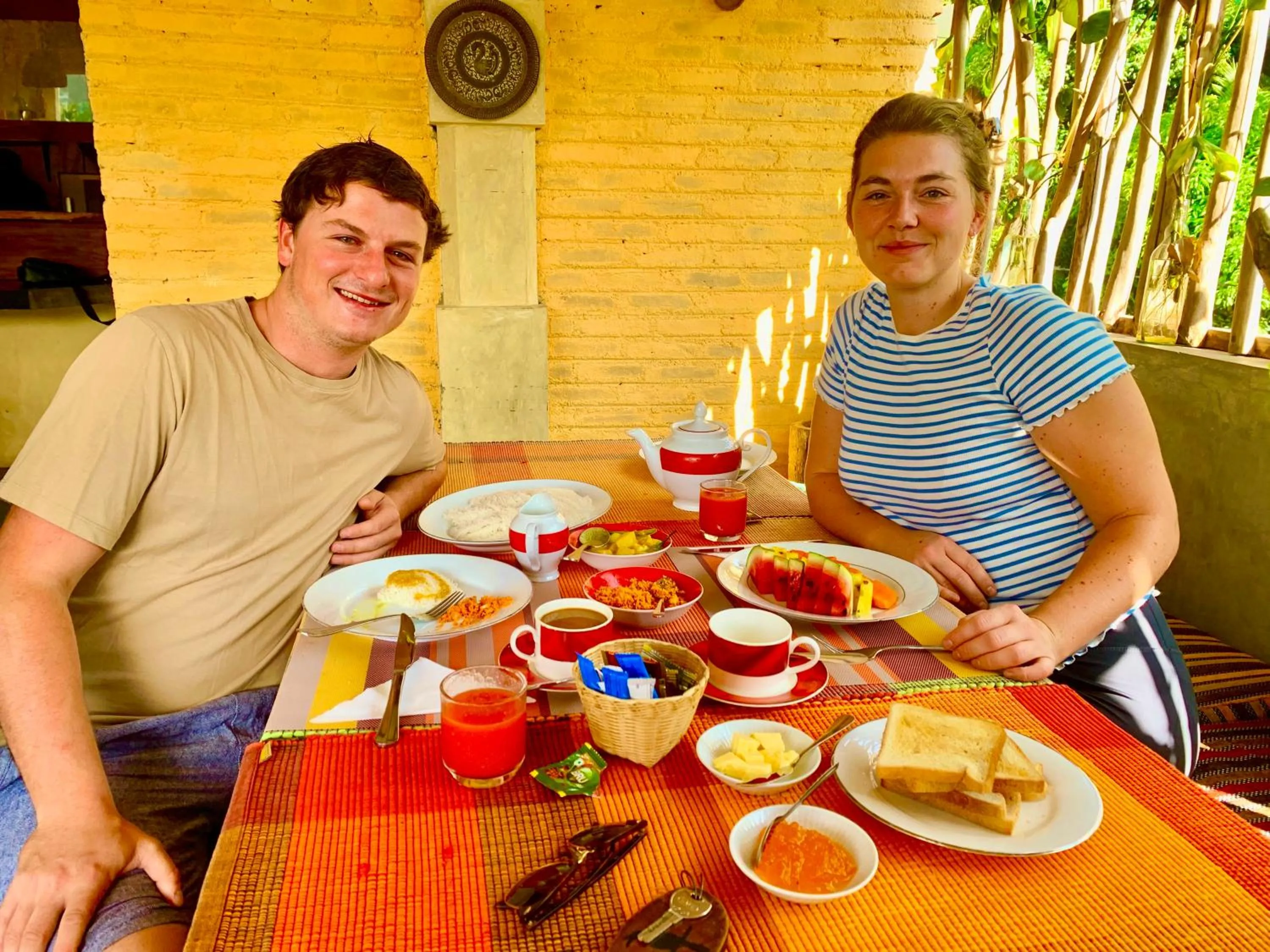 Breakfast in Gangula Villa